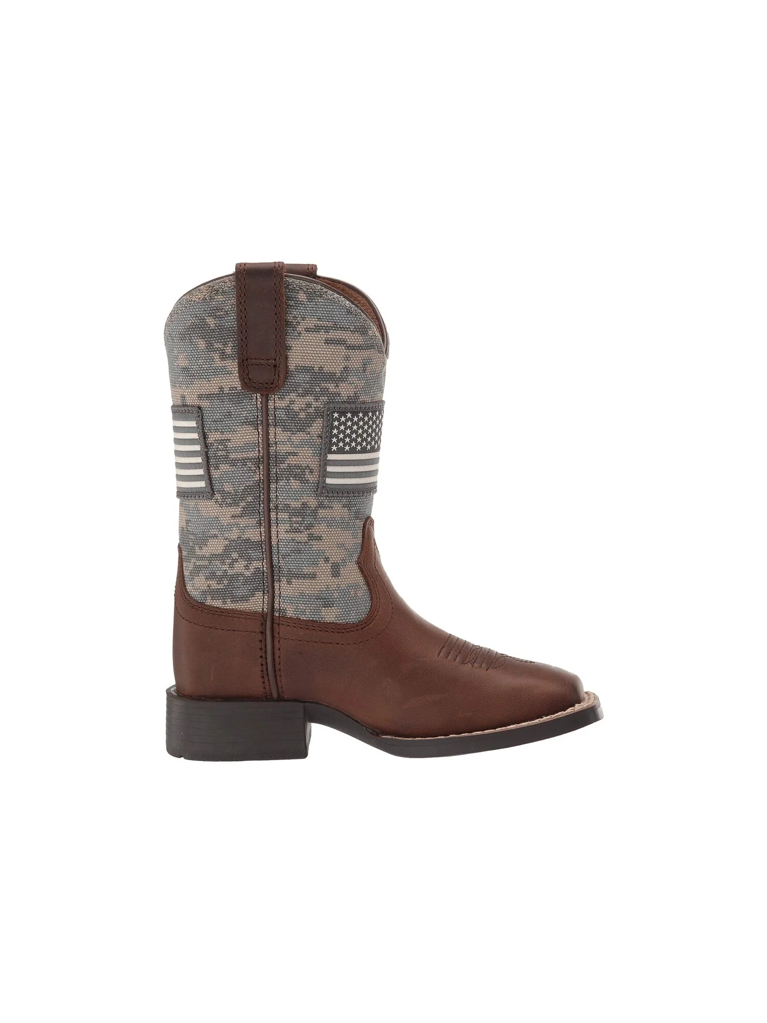 Ботинки Ariat Kids Patriot (Toddler/Little Kid/Big Kid) — изображение 6 из 7, зеленый