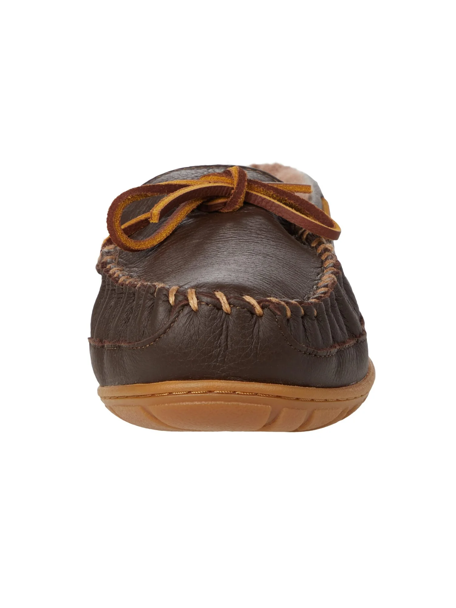 Тапочки L.L.Bean Wicked Good Moosehide Slipper Moccasin — изображение 4 из 4, шоколад