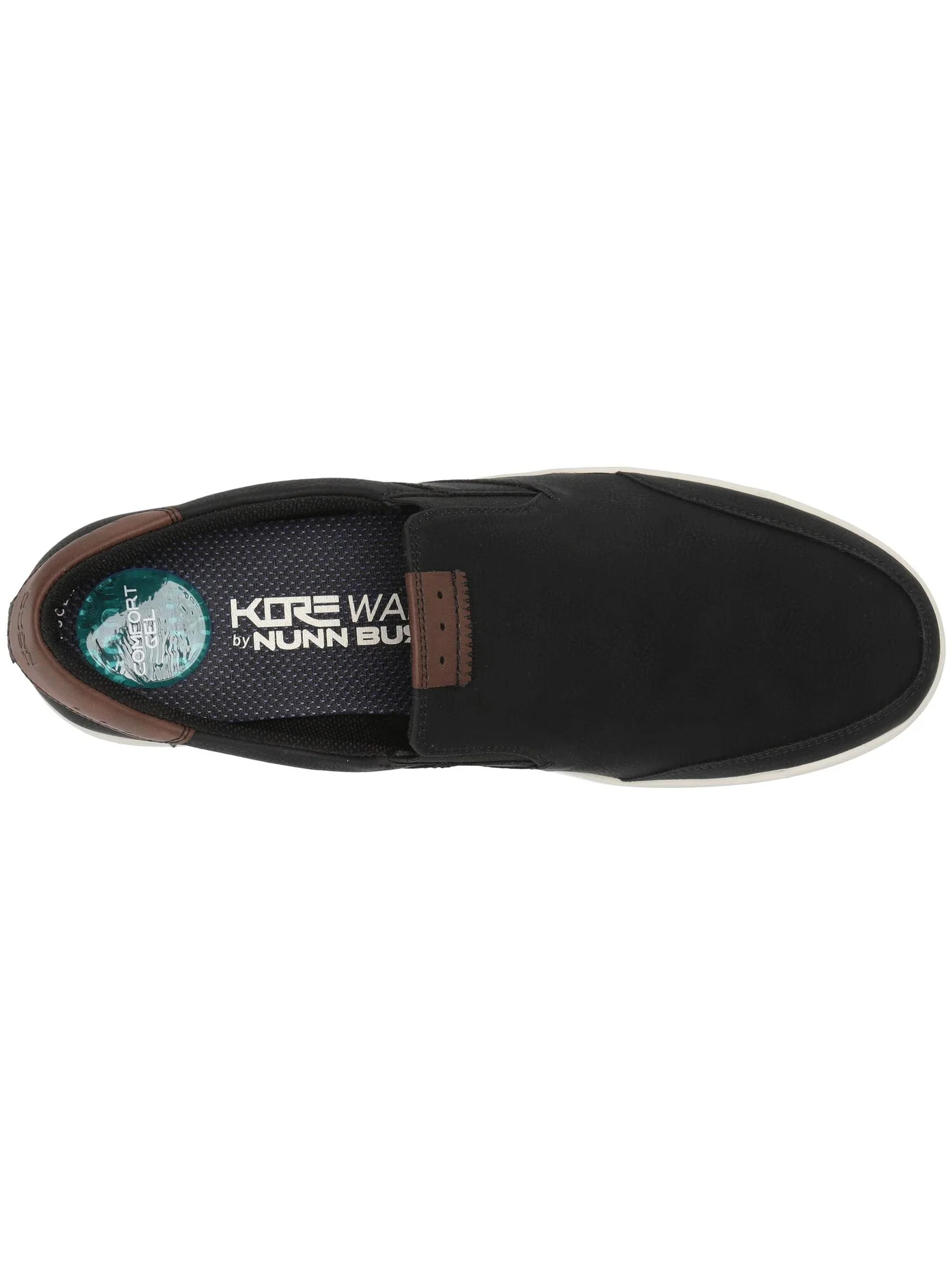 Кроссовки Nunn Bush Kore City Walk Moc Toe Slip-On — изображение 2 из 4, черный