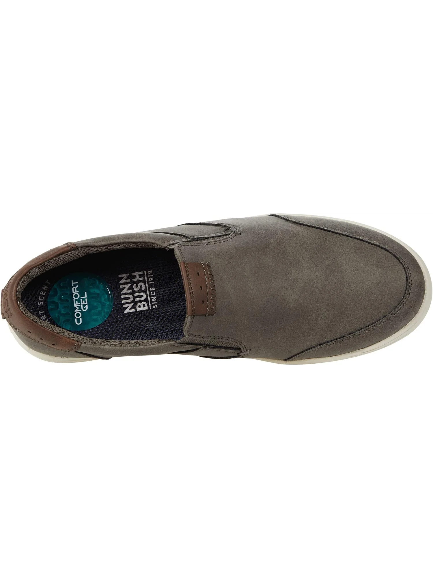Кроссовки Nunn Bush Kore City Walk Moc Toe Slip-On — изображение 2 из 4, темно-серый