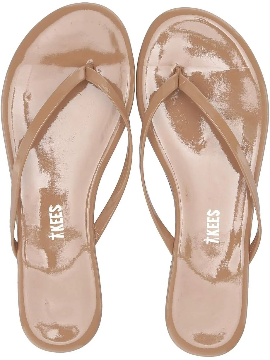 Сандалии TKEES Foundation Gloss — бежевый