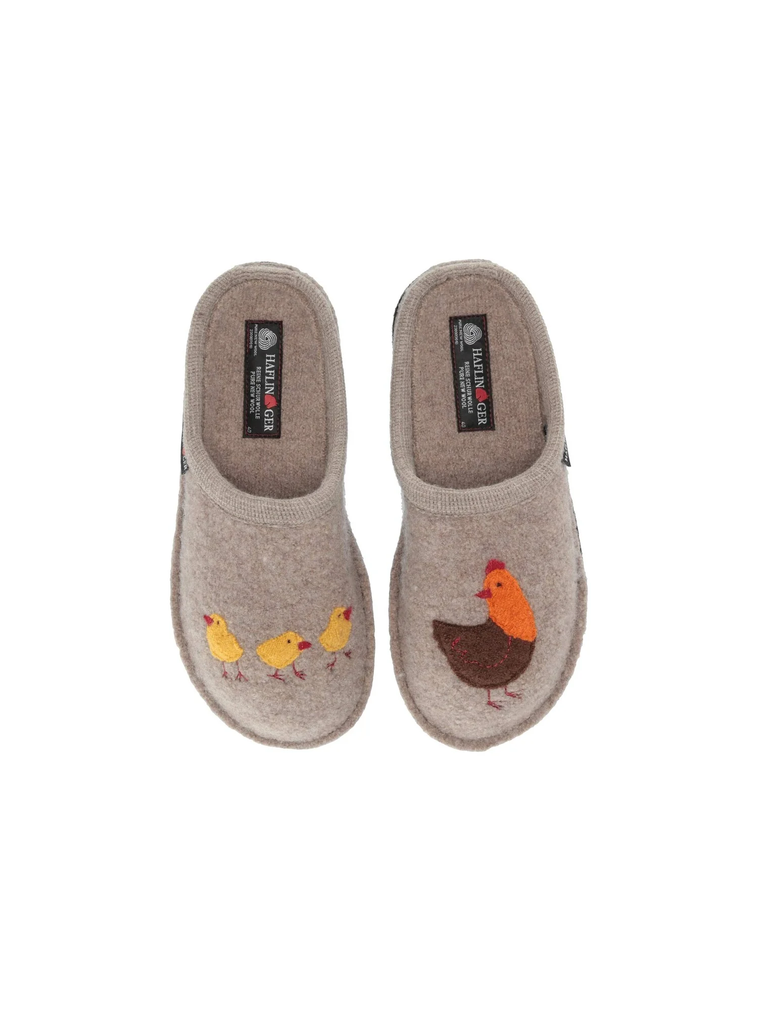 Домашняя обувь Haflinger Gallina — изображение 5 из 6, прозрачный