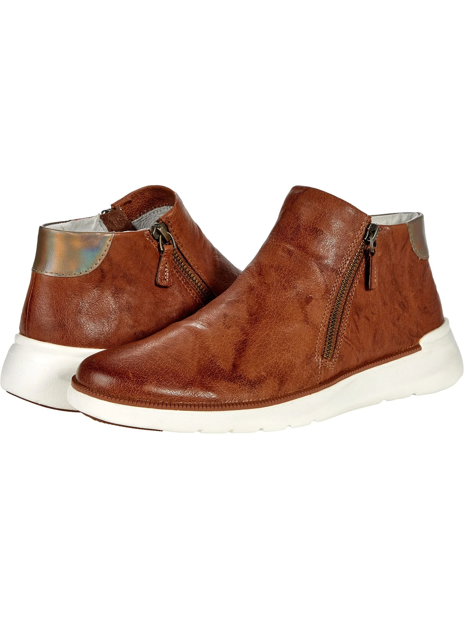 Ботинки Johnston & Murphy Emery Zip Bootie — изображение 3 из 6, коричневый