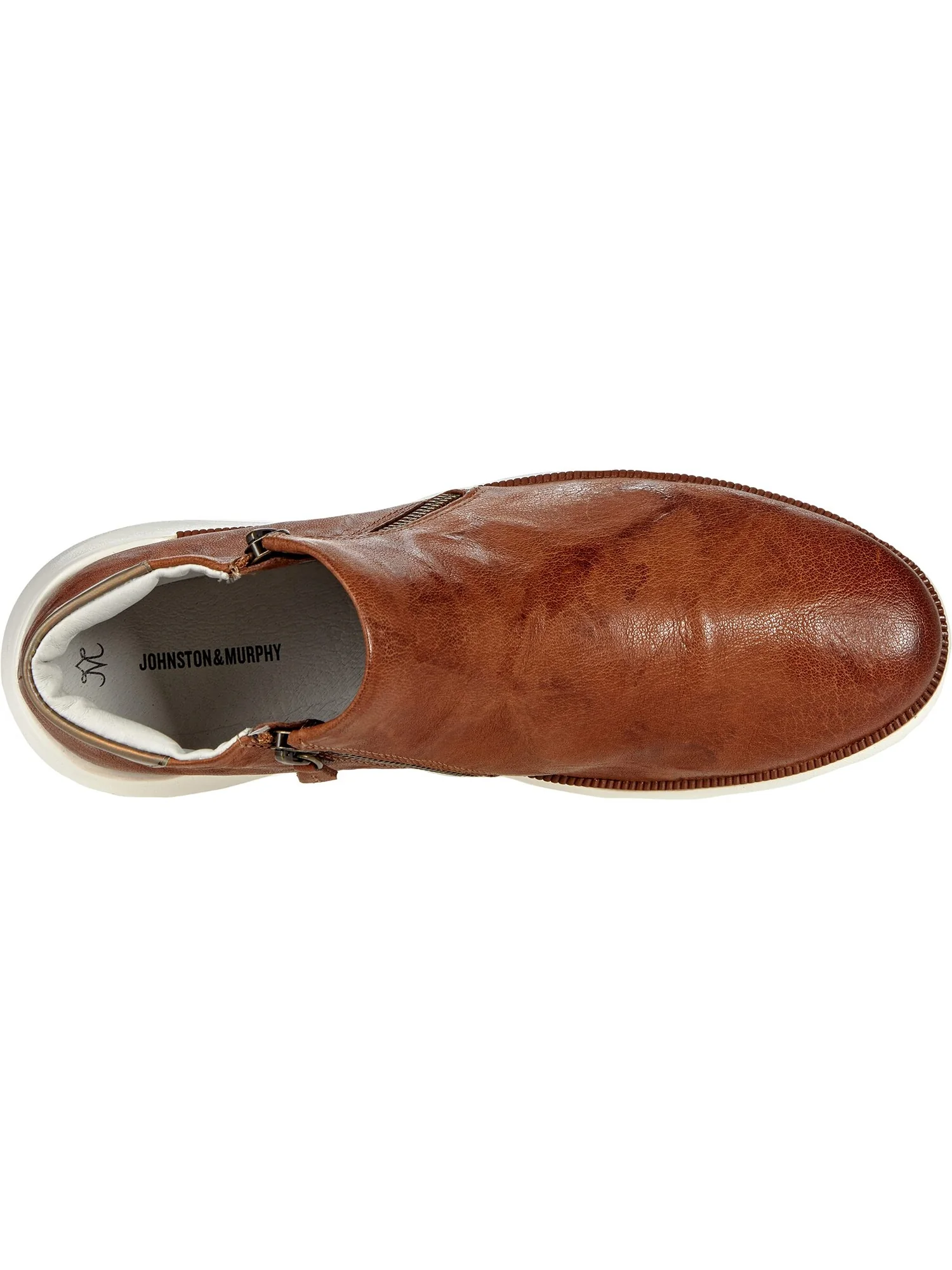 Ботинки Johnston & Murphy Emery Zip Bootie — изображение 4 из 6, коричневый