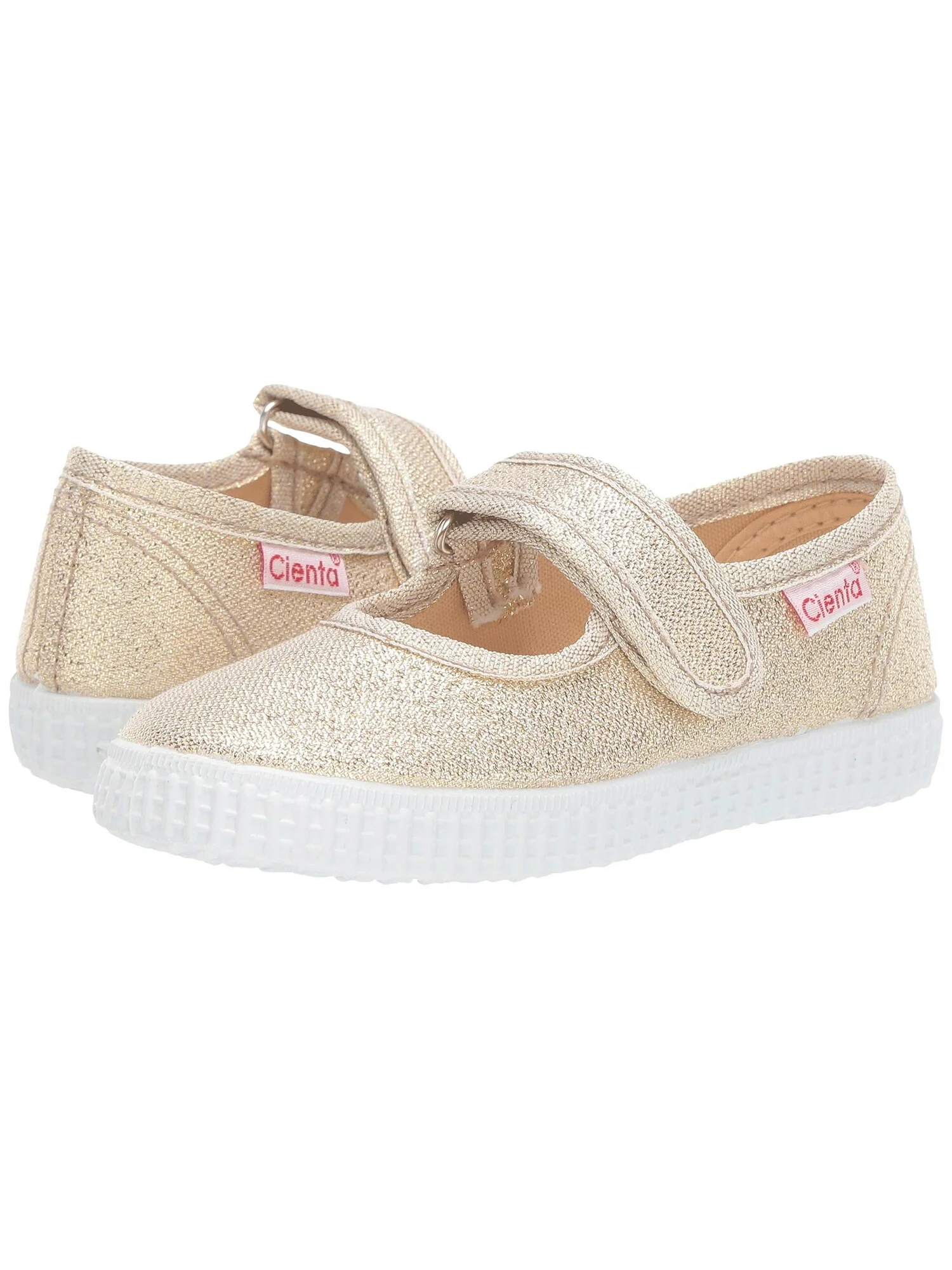 Кроссовки Cienta Kids Shoes 56083 (Infant/Toddler/Little Kid/Big Kid) — изображение 5 из 7, золотистый