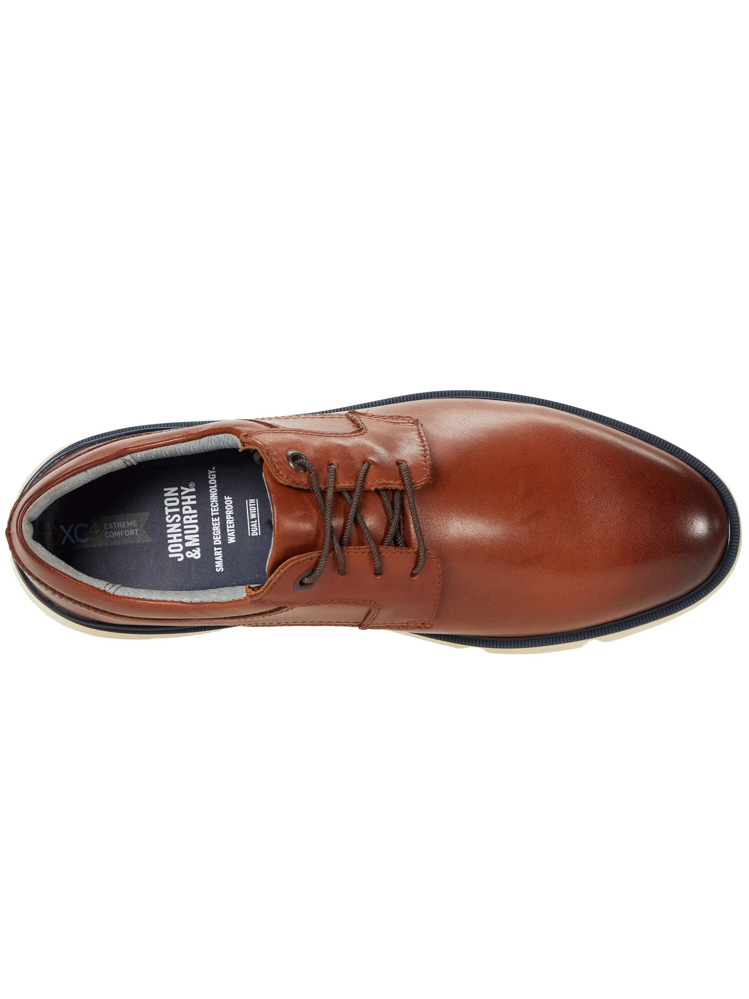 Оксфорды Johnston & Murphy Waterproof XC4 Tanner Plain Toe — изображение 4 из 6, бежевый