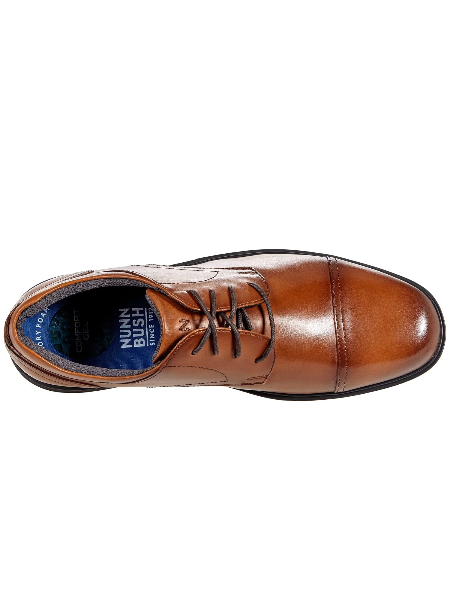 Оксфорды Nunn Bush Kore Pro Cap Toe — изображение 2 из 4, коричневый