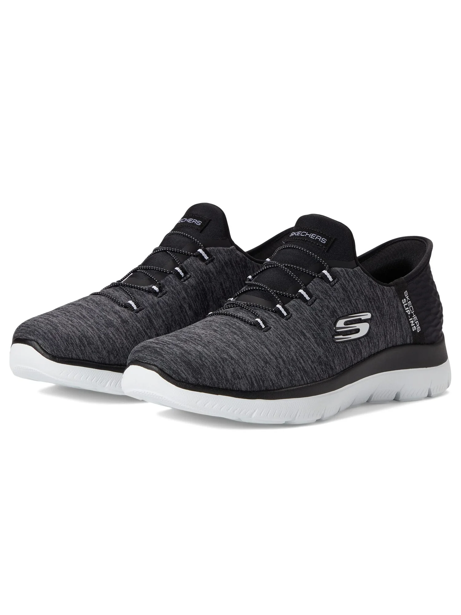 Кроссовки SKECHERS Summits - Hands Free Slip-Ins — изображение 3 из 6, белый