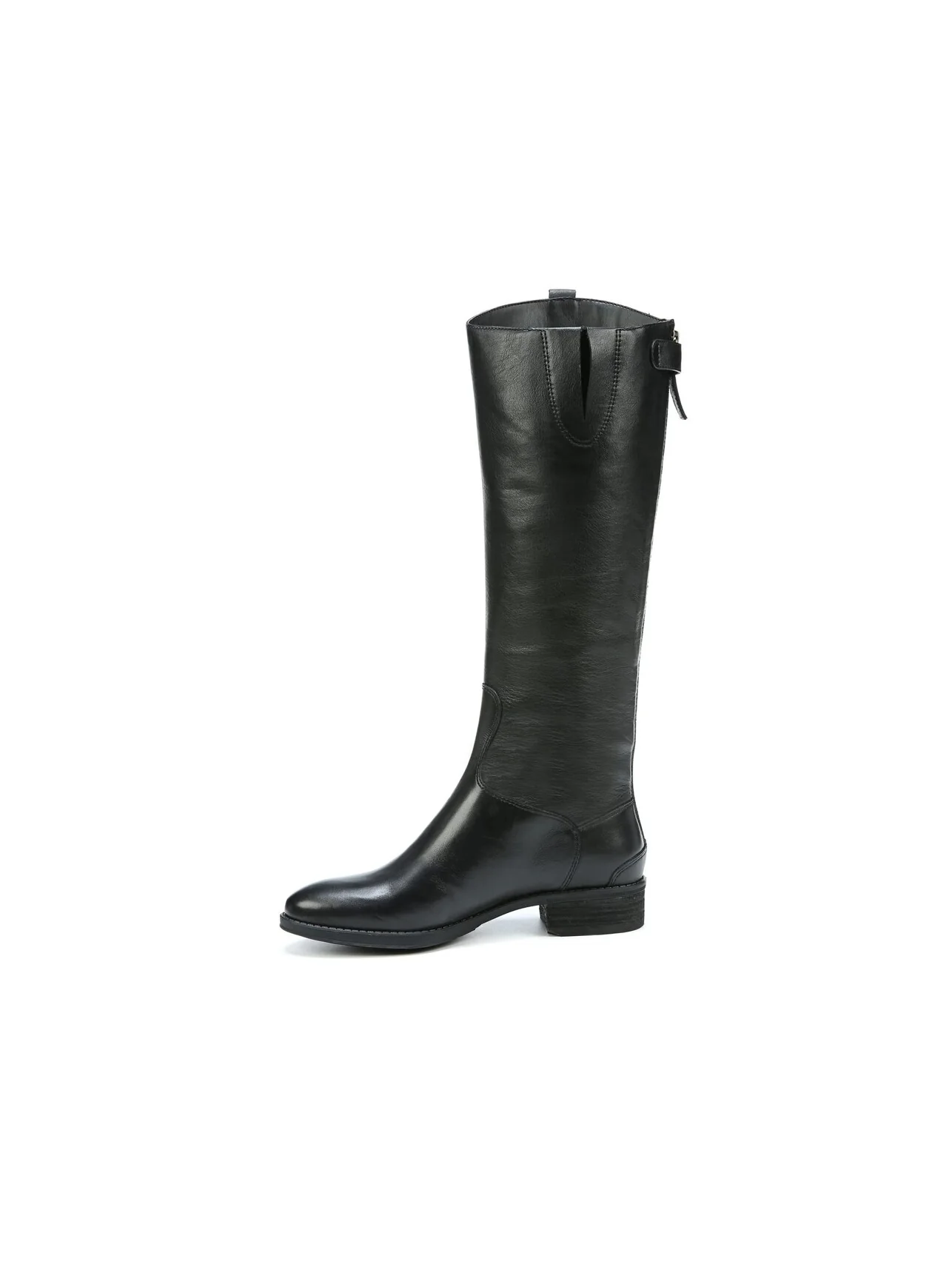 Ботинки Sam Edelman Penny 2 Wide Calf Leather Riding Boot — изображение 5 из 7, черный