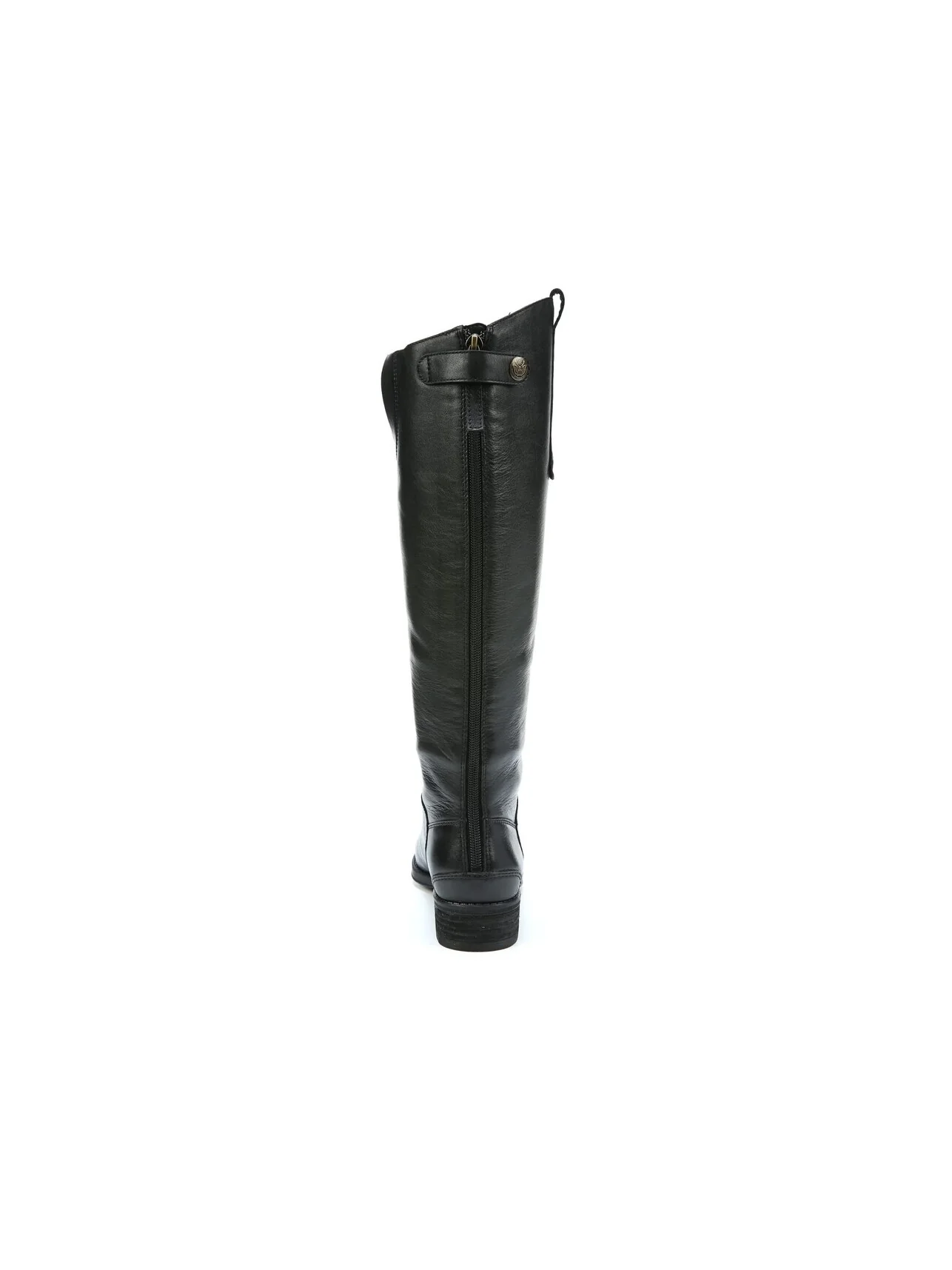Ботинки Sam Edelman Penny 2 Wide Calf Leather Riding Boot — изображение 6 из 7, черный