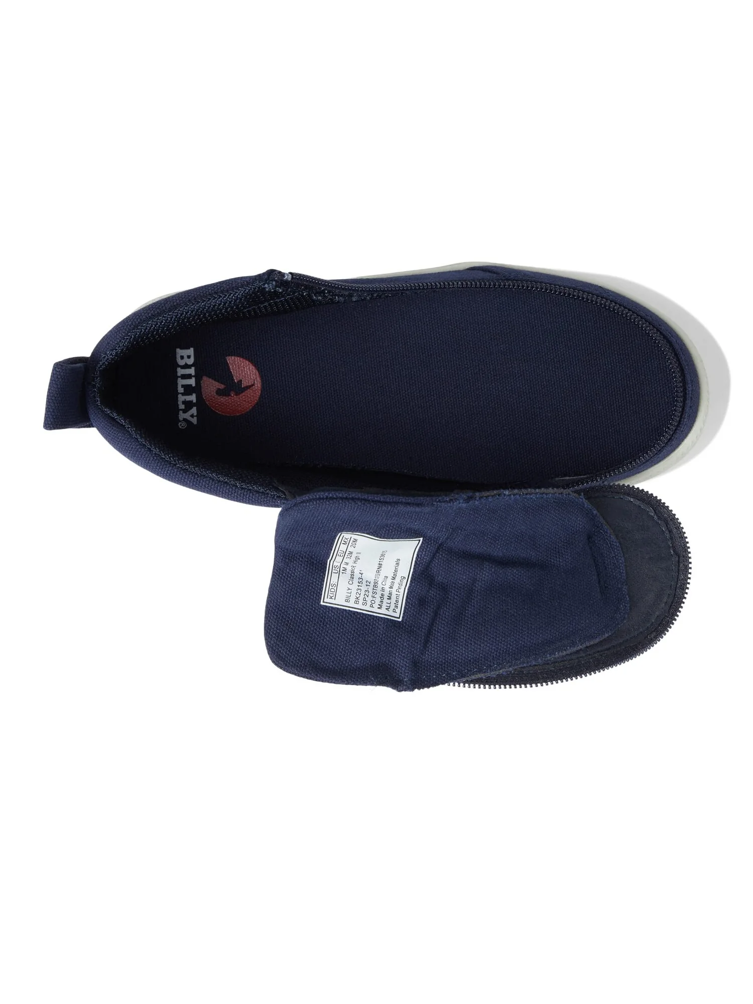 Кроссовки BILLY Footwear Kids Classic DR High II (Little Kid/Big Kid) — изображение 2 из 6, темно-синий