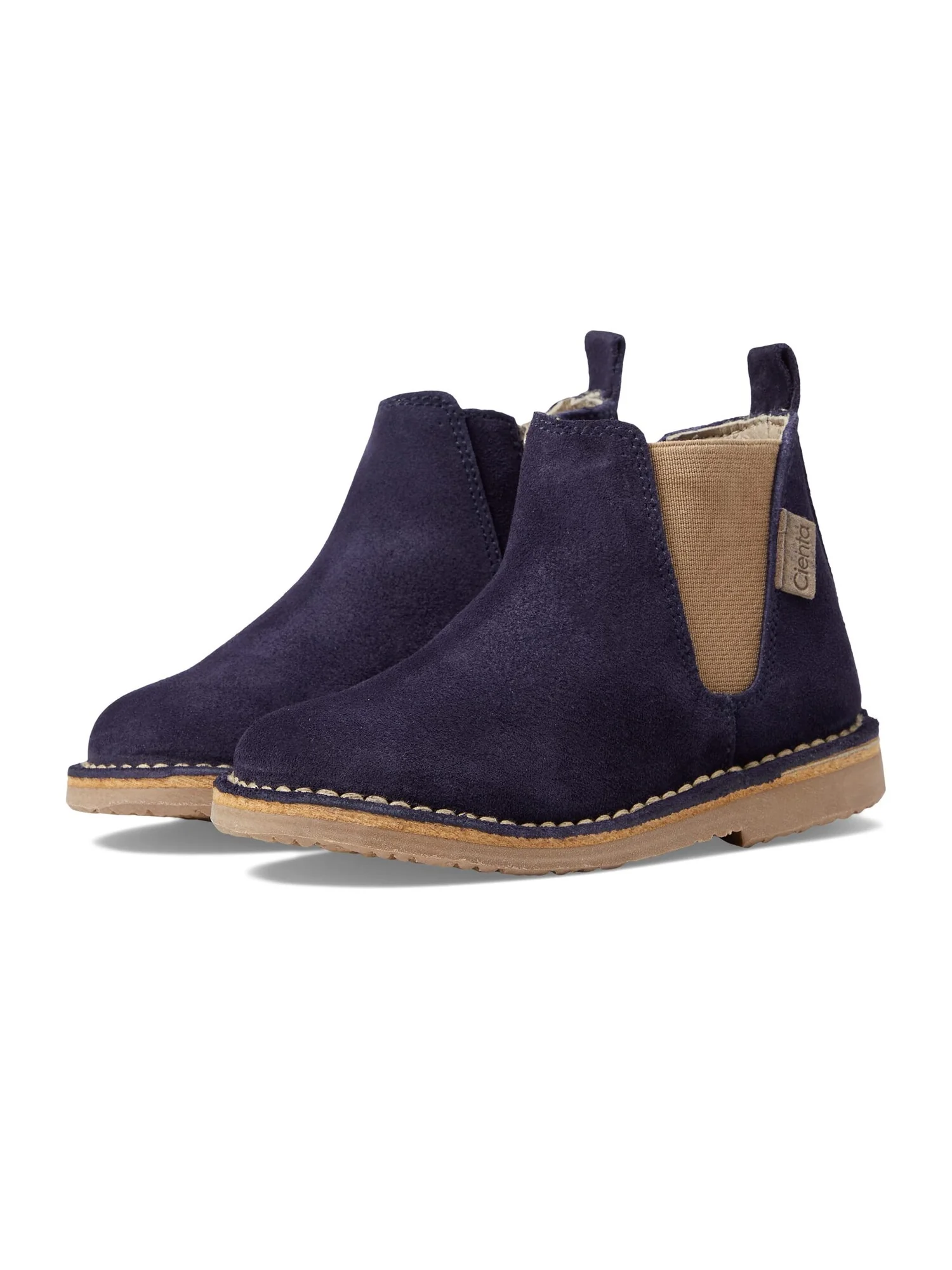 Ботинки Cienta Kids Shoes 1052065 (Toddler/Little Kid/Big Kid) — изображение 1 из 5, темно-синий