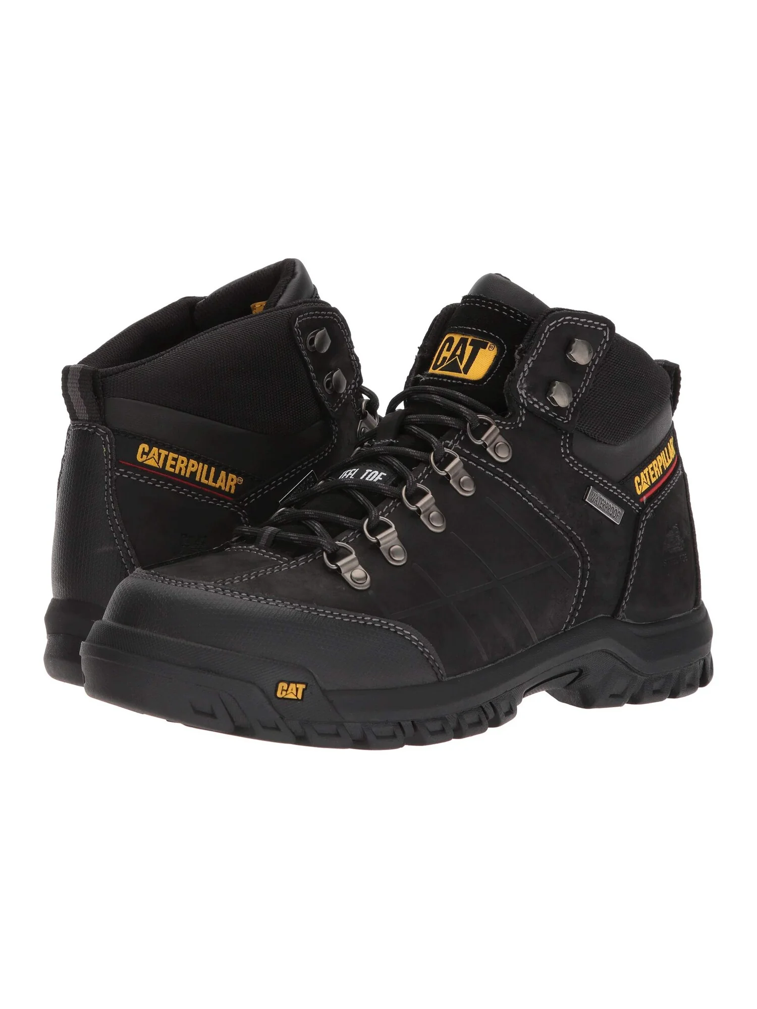 Ботинки Caterpillar Threshold Waterproof Steel Toe — изображение 3 из 4, черный