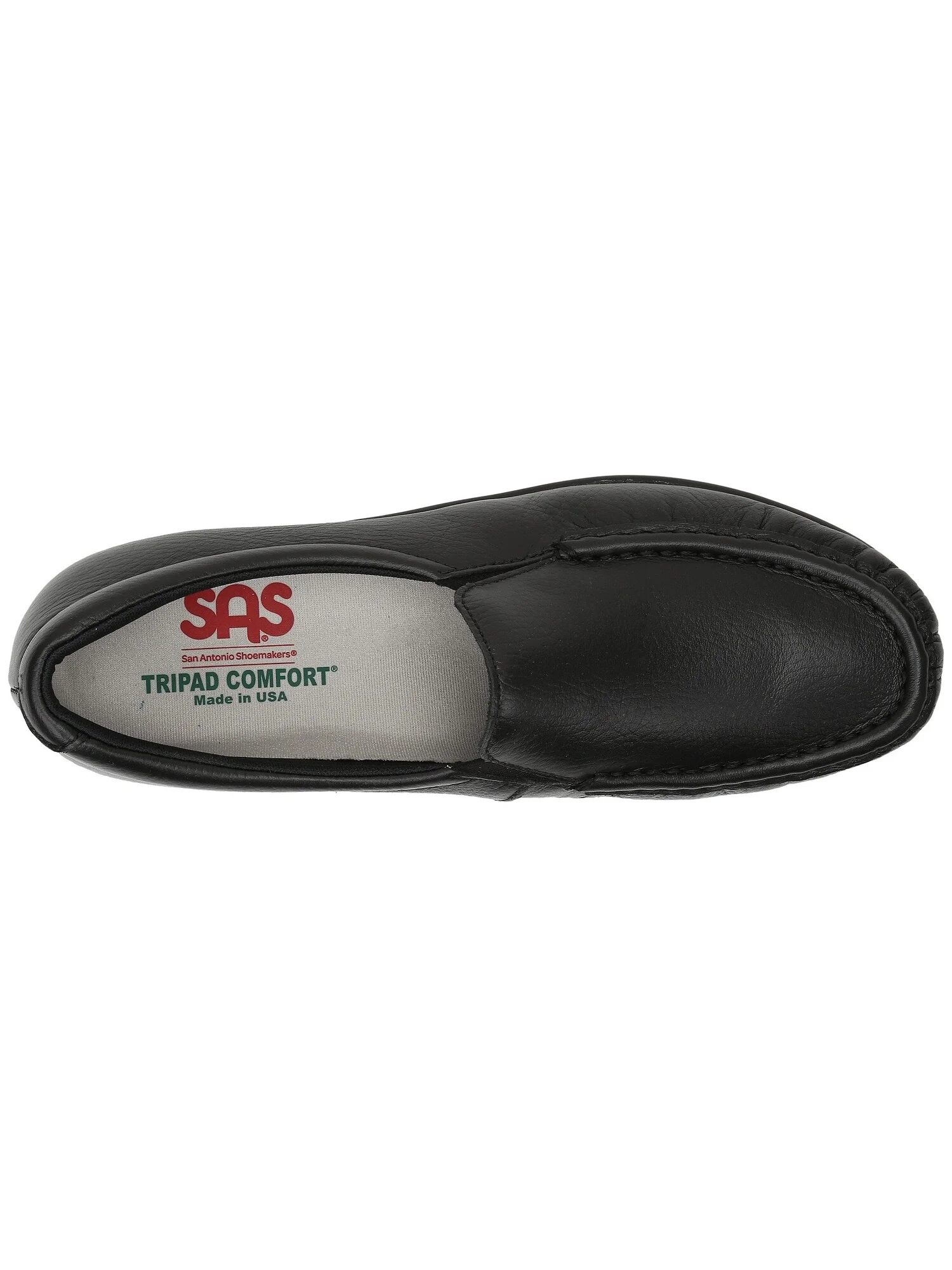 Лоферы SAS Twin Slip On Comfort Loafer — изображение 4 из 5, черный