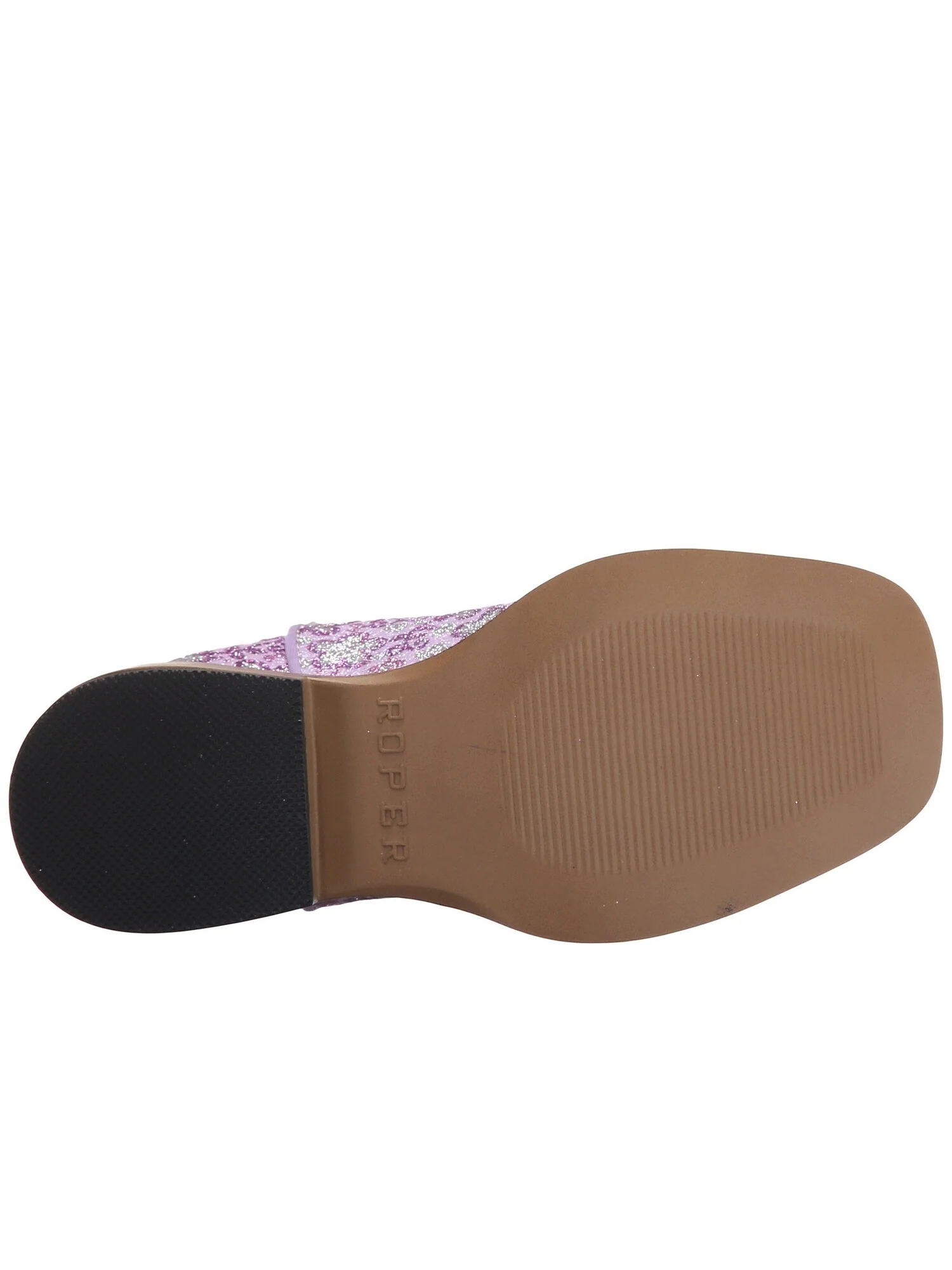 Ботинки Roper Kids Lavender Square Toe Boot (Toddler/Little Kid) — изображение 6 из 7, фиолетовый