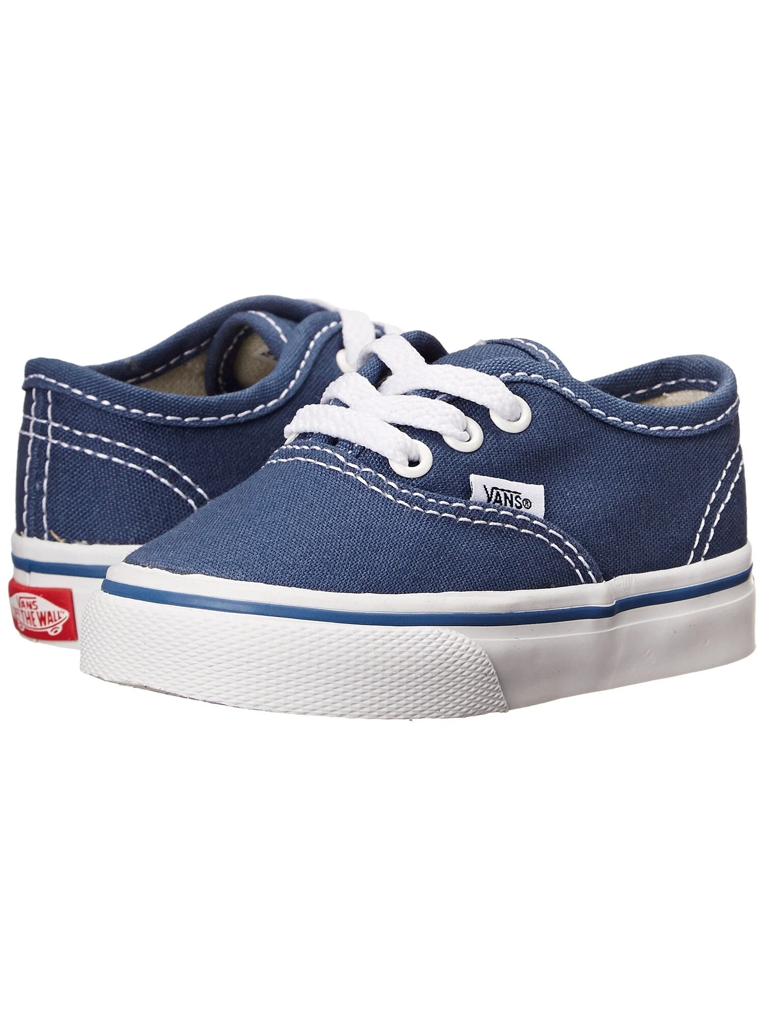 Кроссовки Vans Kids Authentic Core (Toddler) — изображение 6 из 7, темно-синий