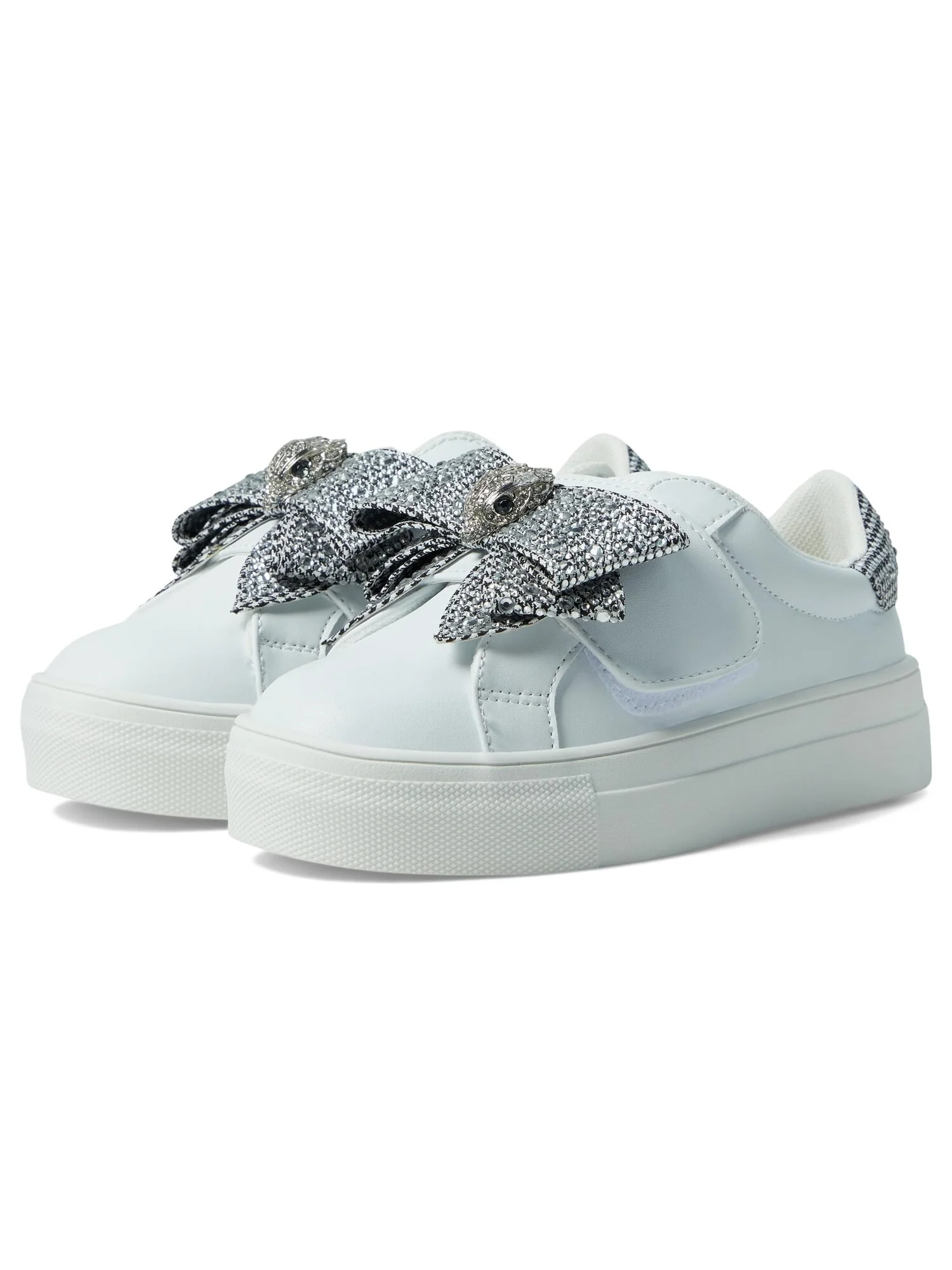 Кроссовки Kurt Geiger London Kids Mini Laney Bow (Little Kid/Big Kid) — изображение 3 из 6, мультиколор