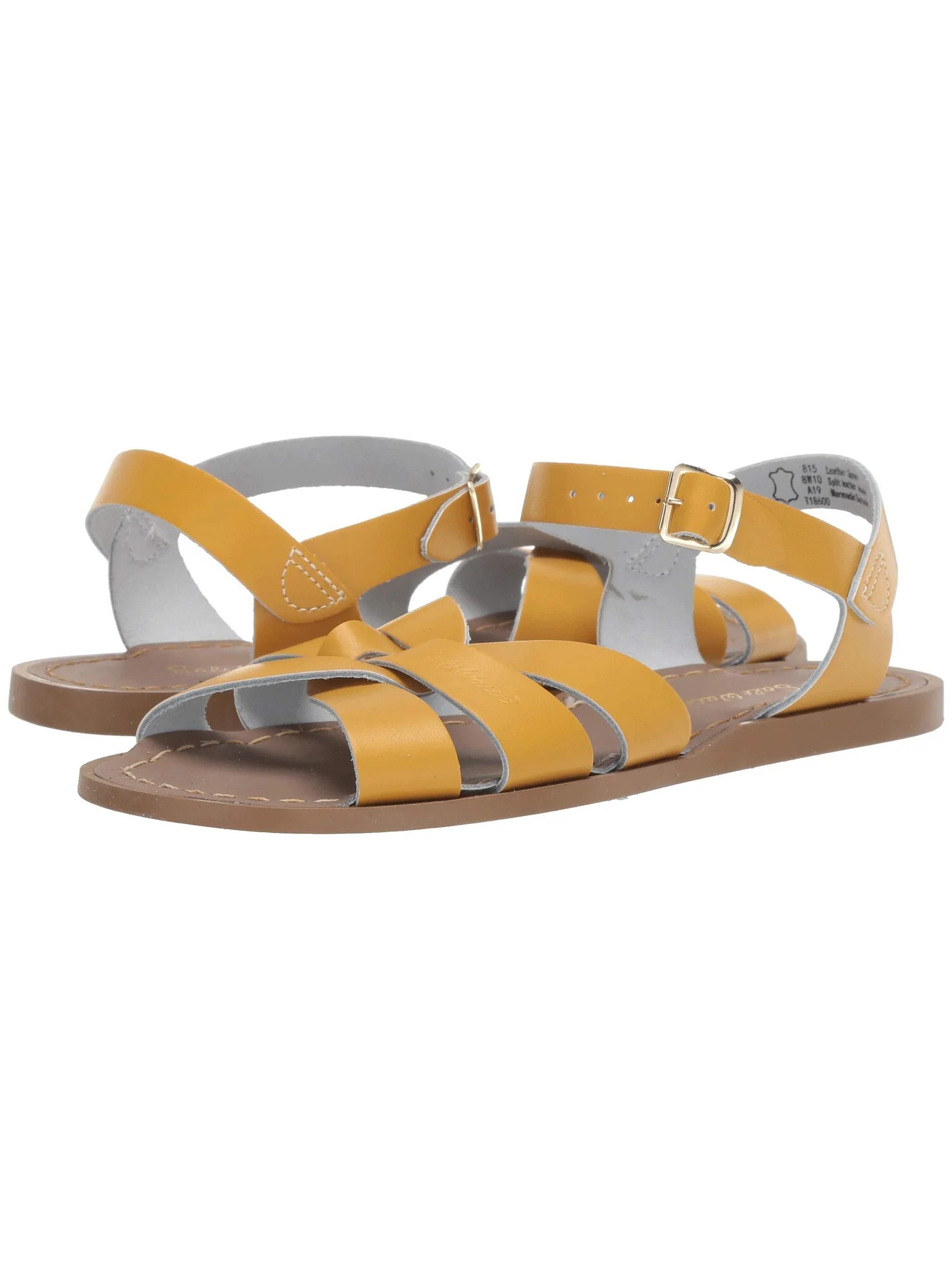Сандалии Salt Water Sandal by Hoy Shoes The Original Sandal (Big Kid/Adult) — изображение 3 из 7, желтый