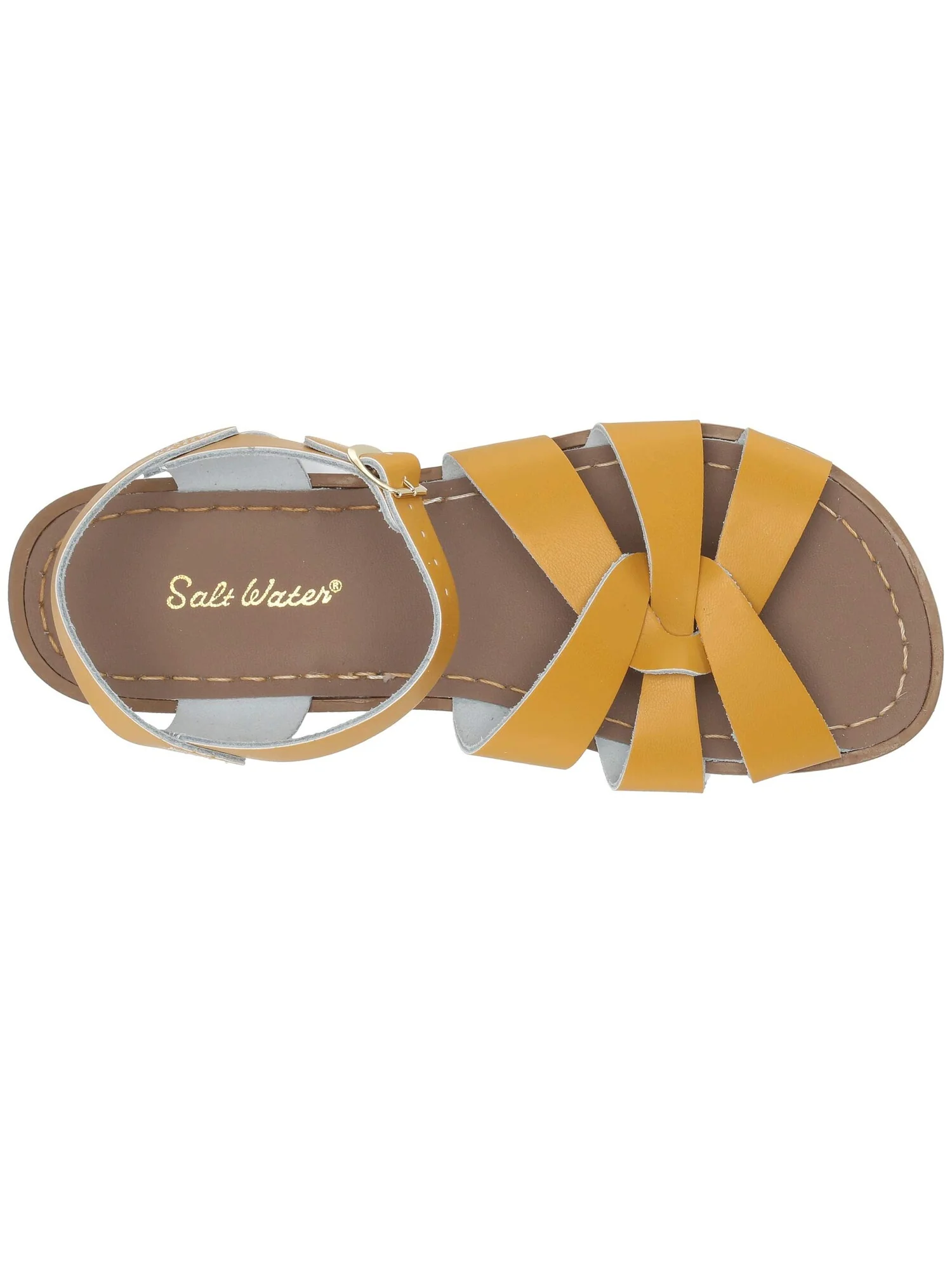Сандалии Salt Water Sandal by Hoy Shoes The Original Sandal (Big Kid/Adult) — изображение 6 из 7, желтый