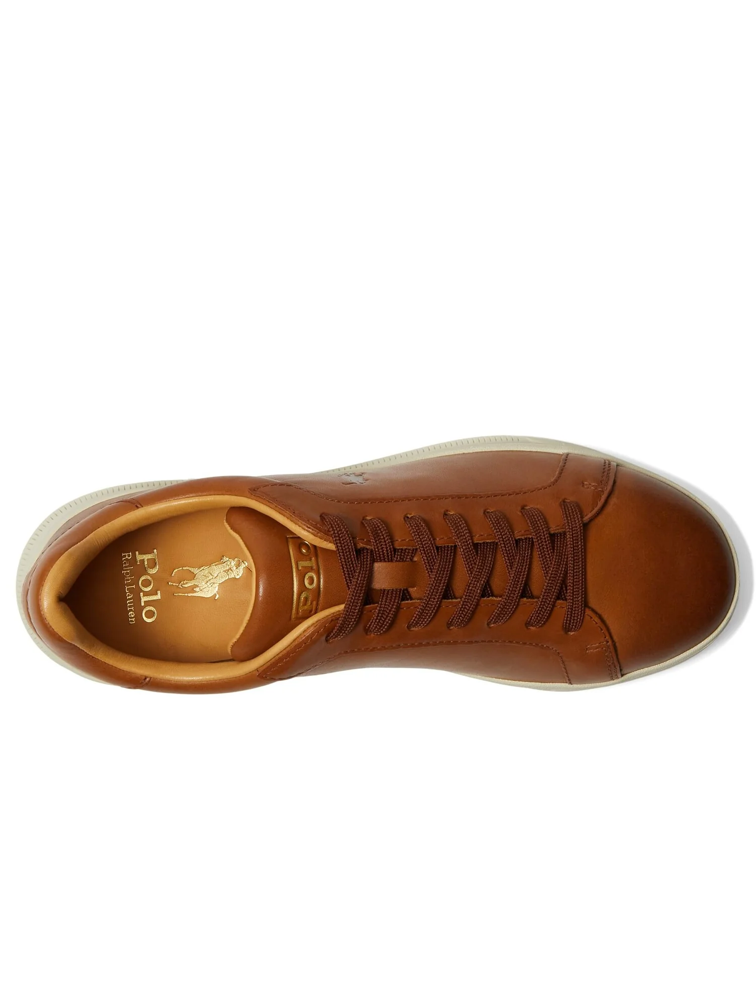 Кроссовки Polo Ralph Lauren Heritage Court II — изображение 4 из 4, коричневый
