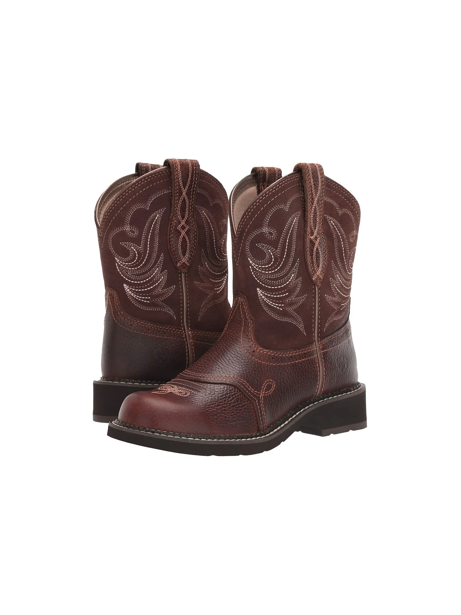 Сапоги женские Ariat Fatbaby Heritage ковбойские с узором — изображение 7 из 7, коричневый