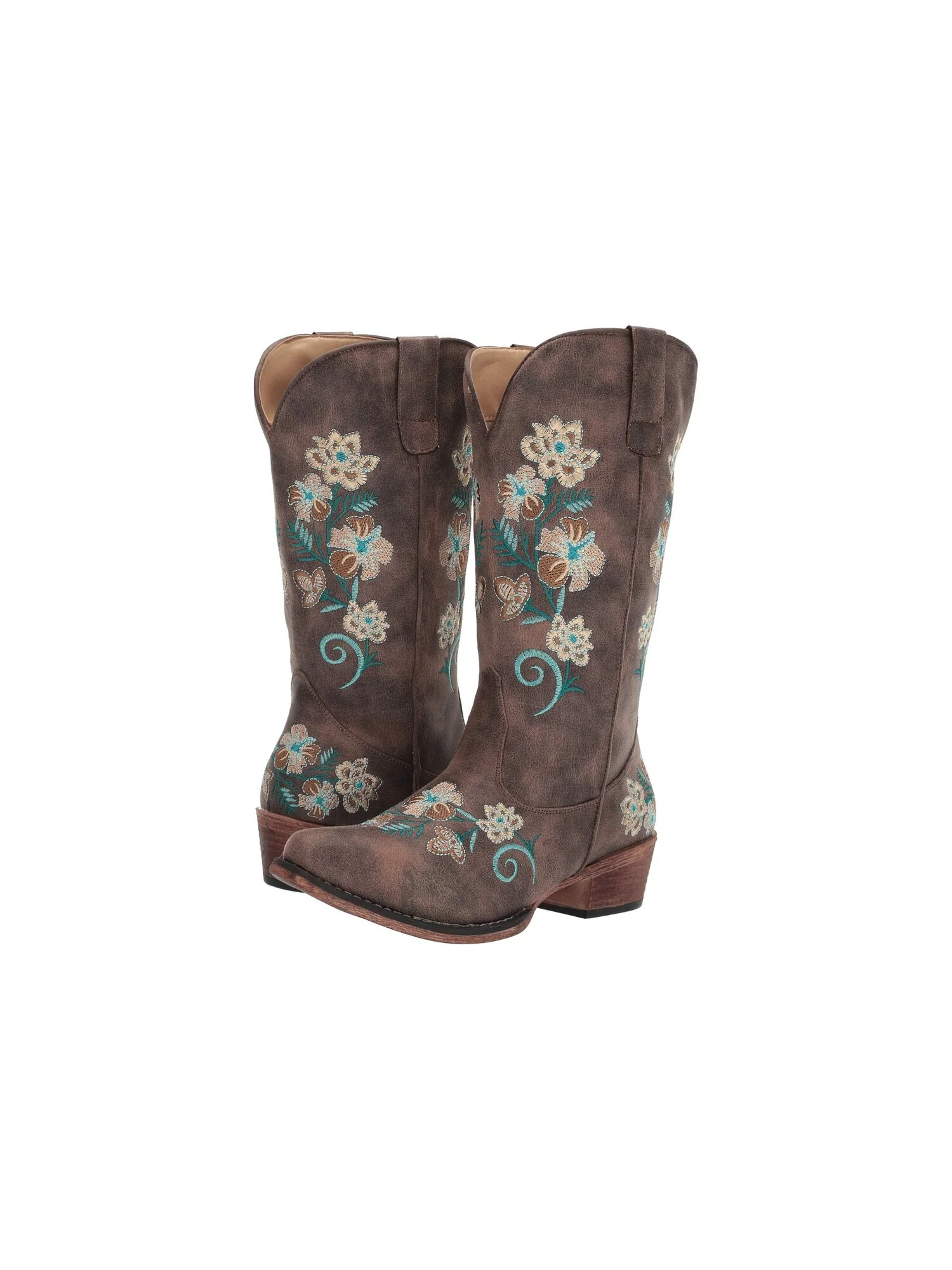 Ботинки Roper Riley Floral — изображение 3 из 7, коричневый