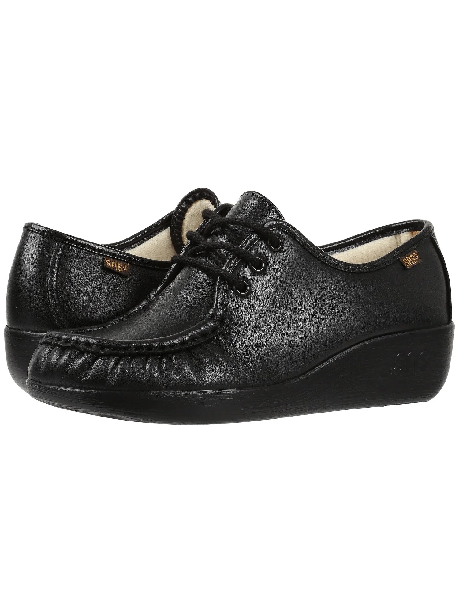 Оксфорды SAS Bounce Lace Up Comfort Moc — изображение 3 из 4, черный