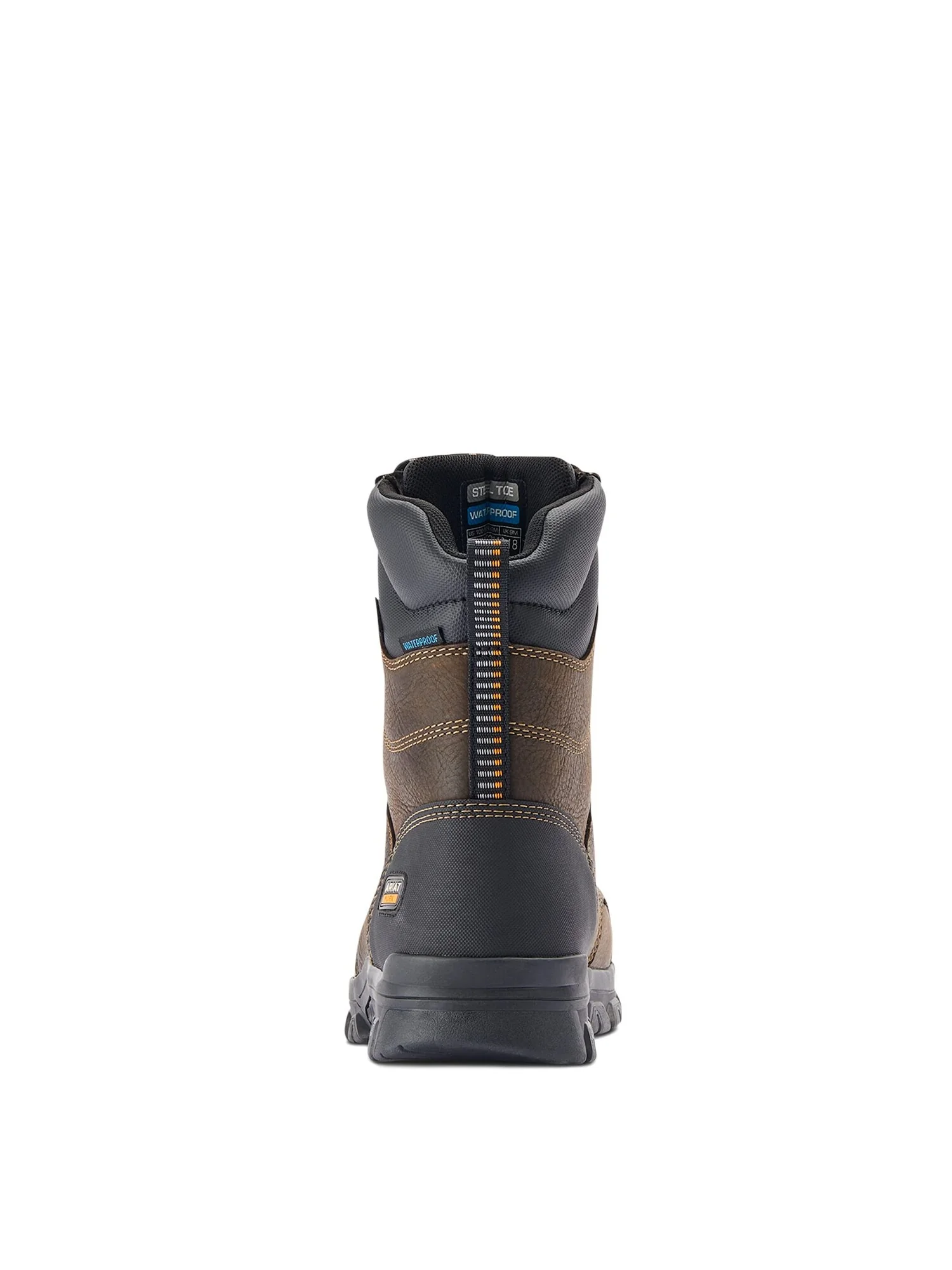 Ботинки Ariat Treadfast 8" Waterproof Steel Toe Work Boot — изображение 5 из 5, коричневый