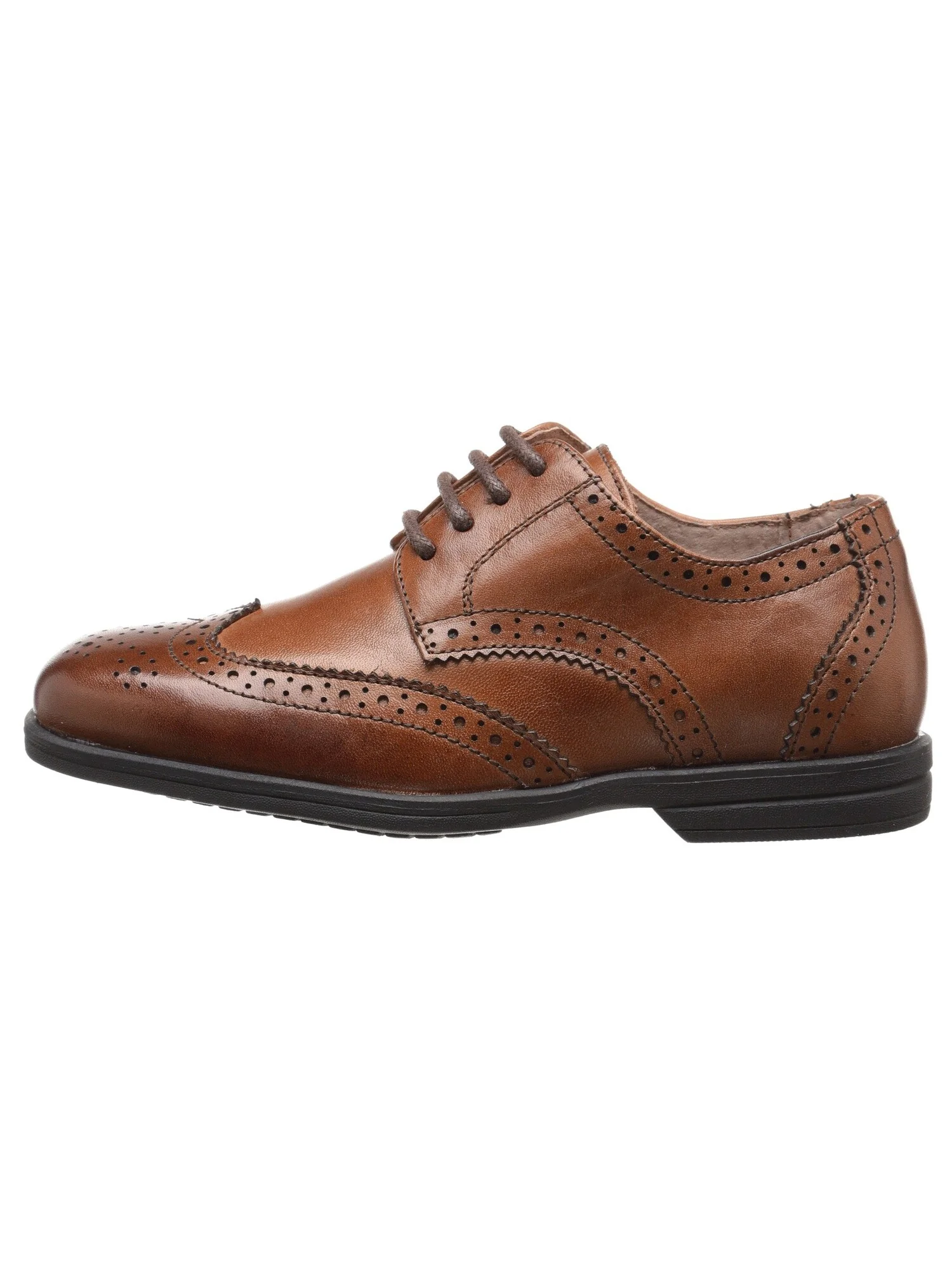 Оксфорды Florsheim Kids Reveal Wingtip Jr. (Toddler/Little Kid/Big Kid) — изображение 5 из 7, коричневый