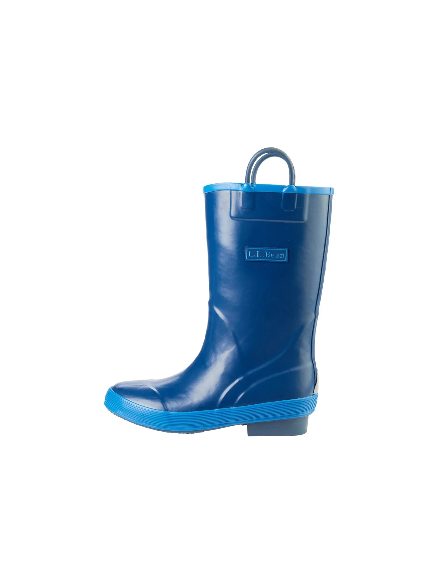 Ботинки L.L.Bean Puddle Stompers Rain Boots (Toddler/Little Kid) — изображение 5 из 6, синий