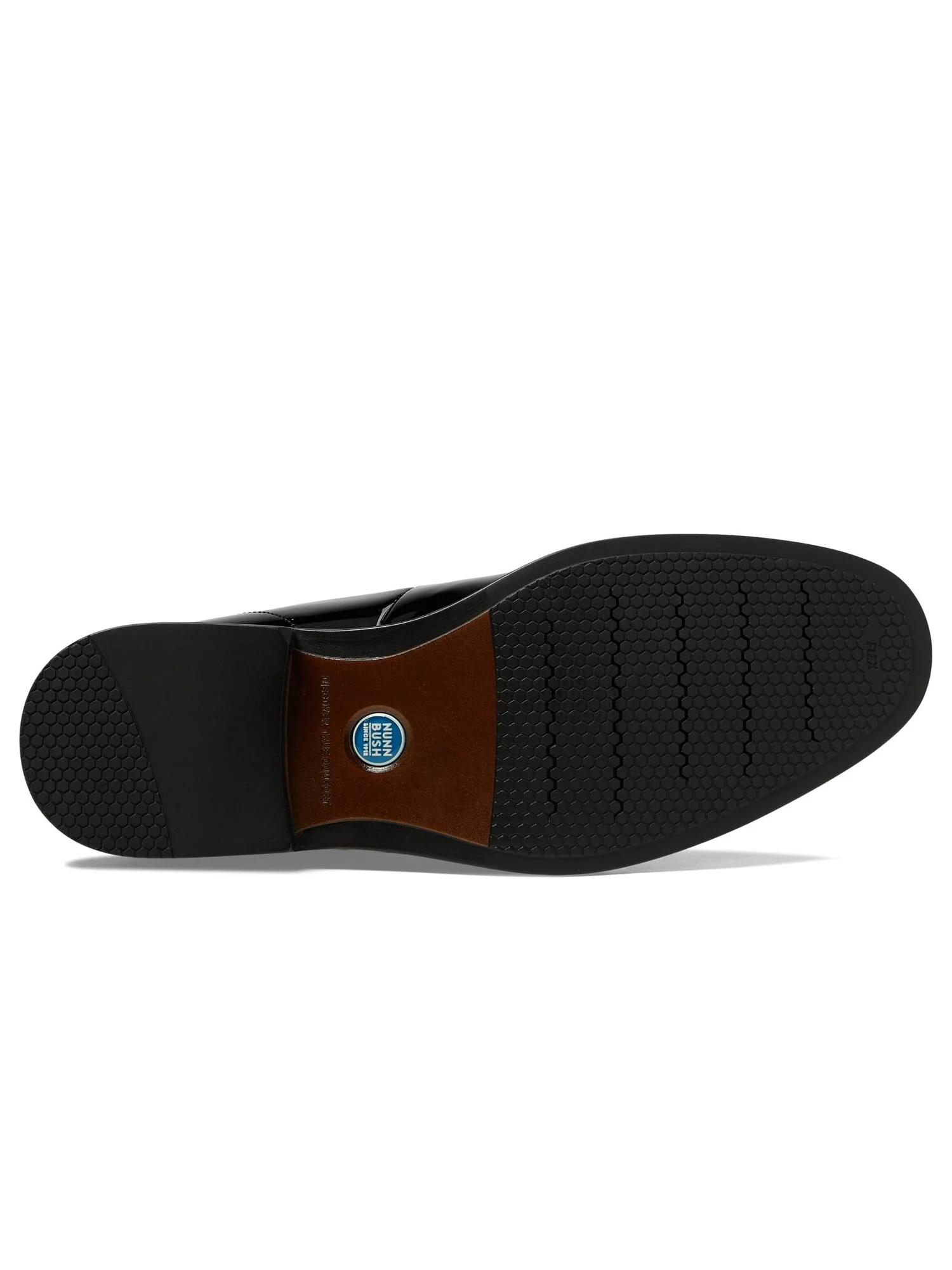 Оксфорды Nunn Bush Centro Flex Formal Plain Toe Slip-On — изображение 5 из 6, черный
