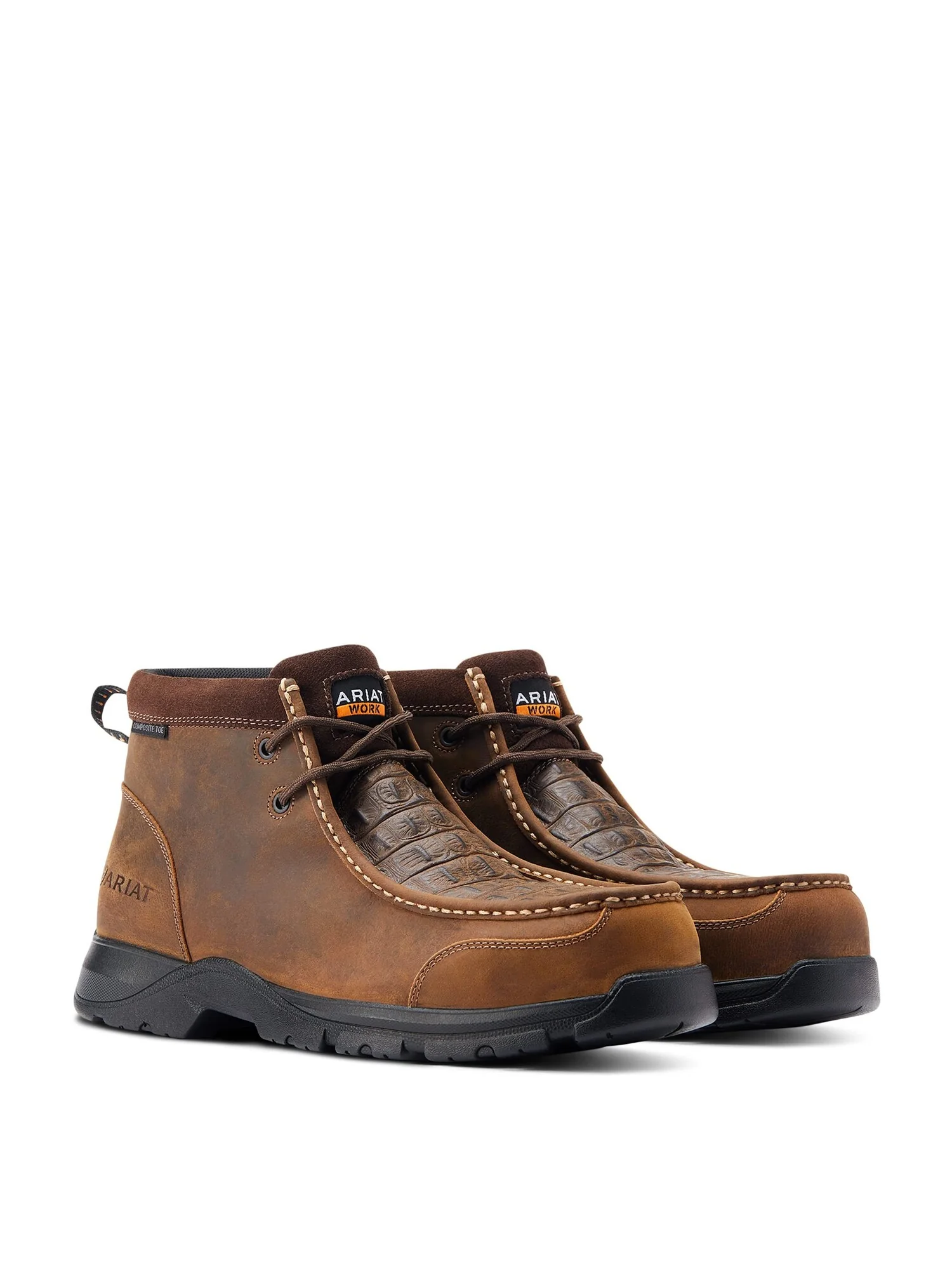 Ботинки Ariat Edge LTE Moc Composite Toe Work Boot — изображение 3 из 5, коричневый