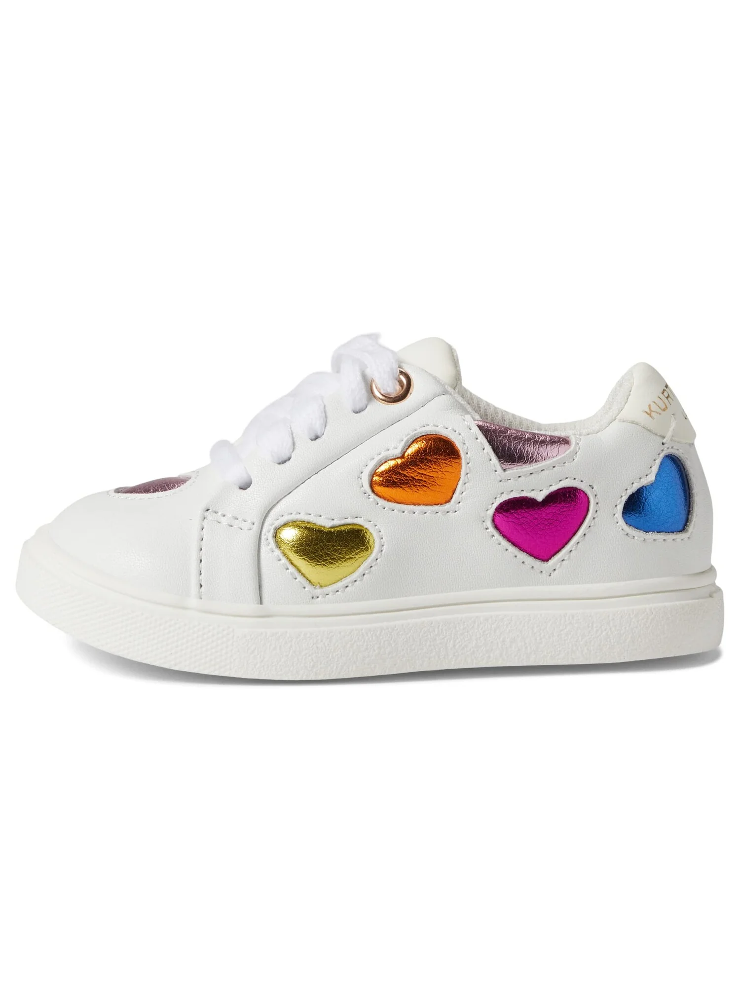 Кроссовки Kurt Geiger London Kids Mini Lane Love (Toddler) — изображение 1 из 6, белый