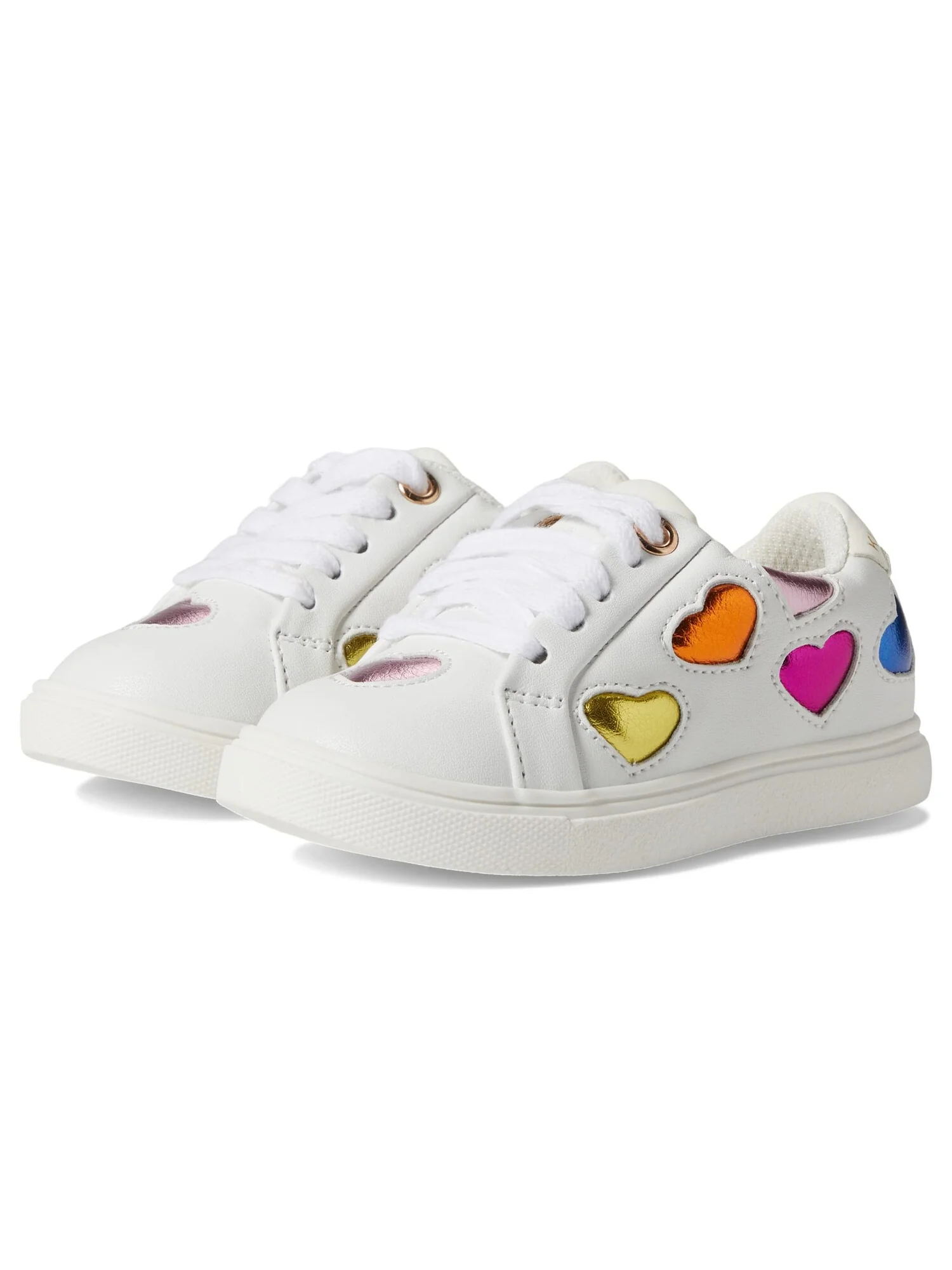 Кроссовки Kurt Geiger London Kids Mini Lane Love (Toddler) — изображение 2 из 6, белый