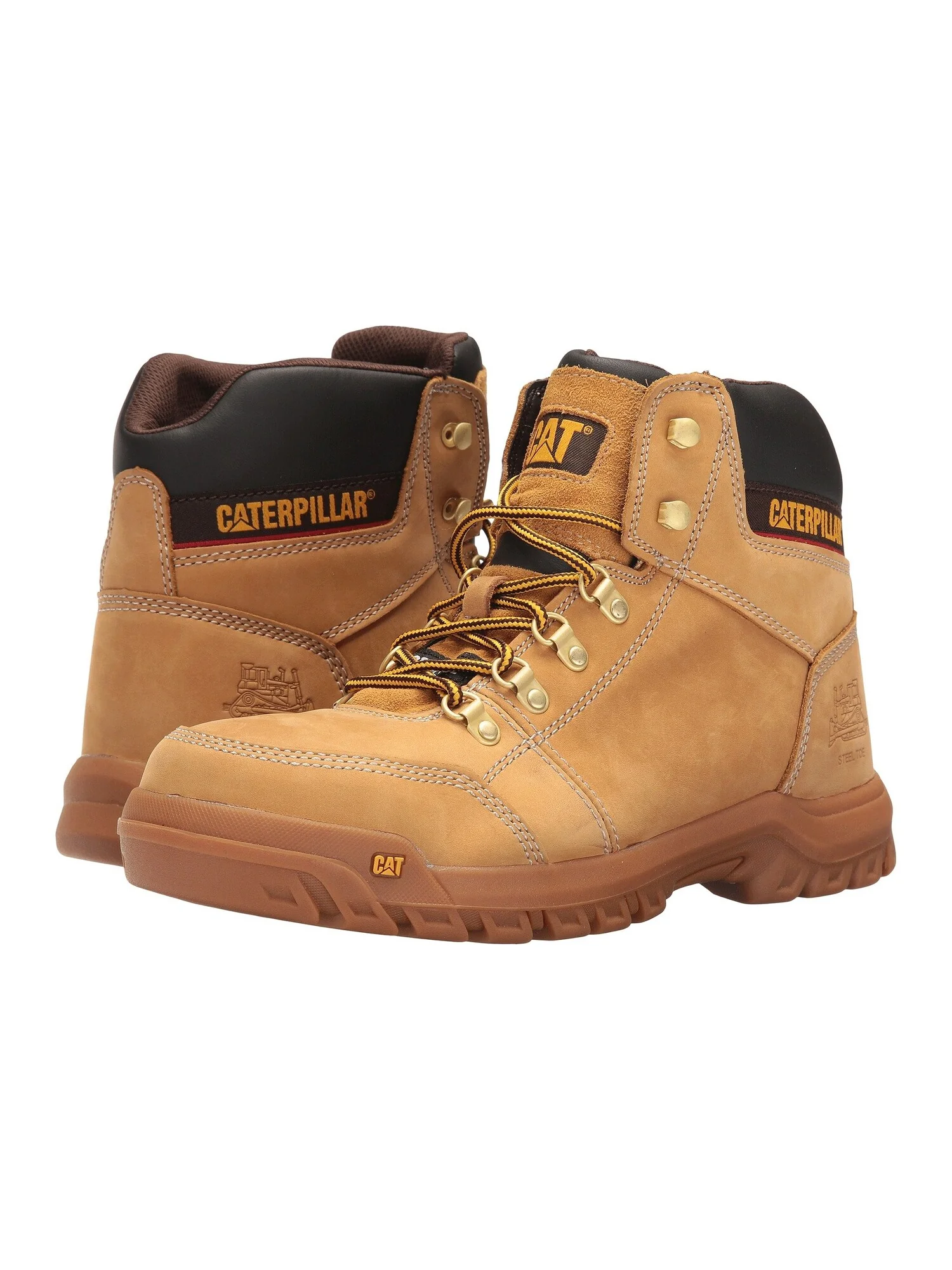 Ботинки Caterpillar Outline ST — изображение 3 из 7, желтый