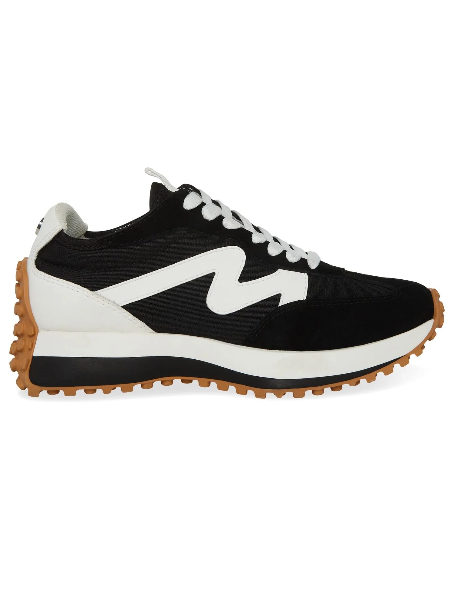 Кроссовки Steve Madden Campo Sneaker — изображение 2 из 4, черный/белый