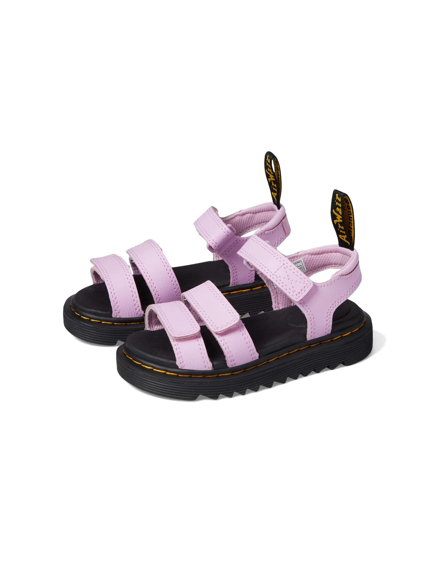 Сандалии Dr. Martens Kid's Collection Klaire (Little Kid/Big Kid) — изображение 2 из 5, розовый