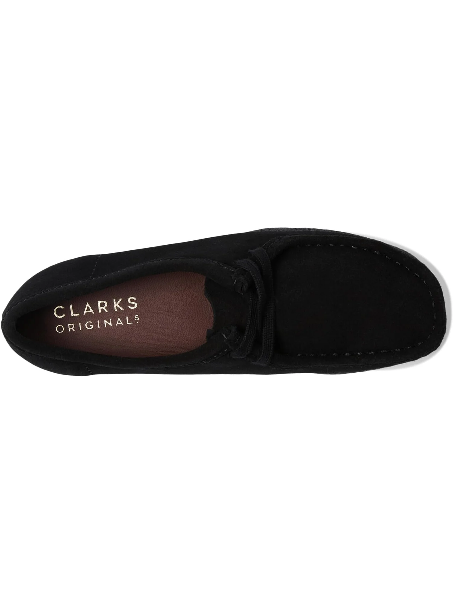 Кроссовки Clarks Wallabee — изображение 2 из 4, черный