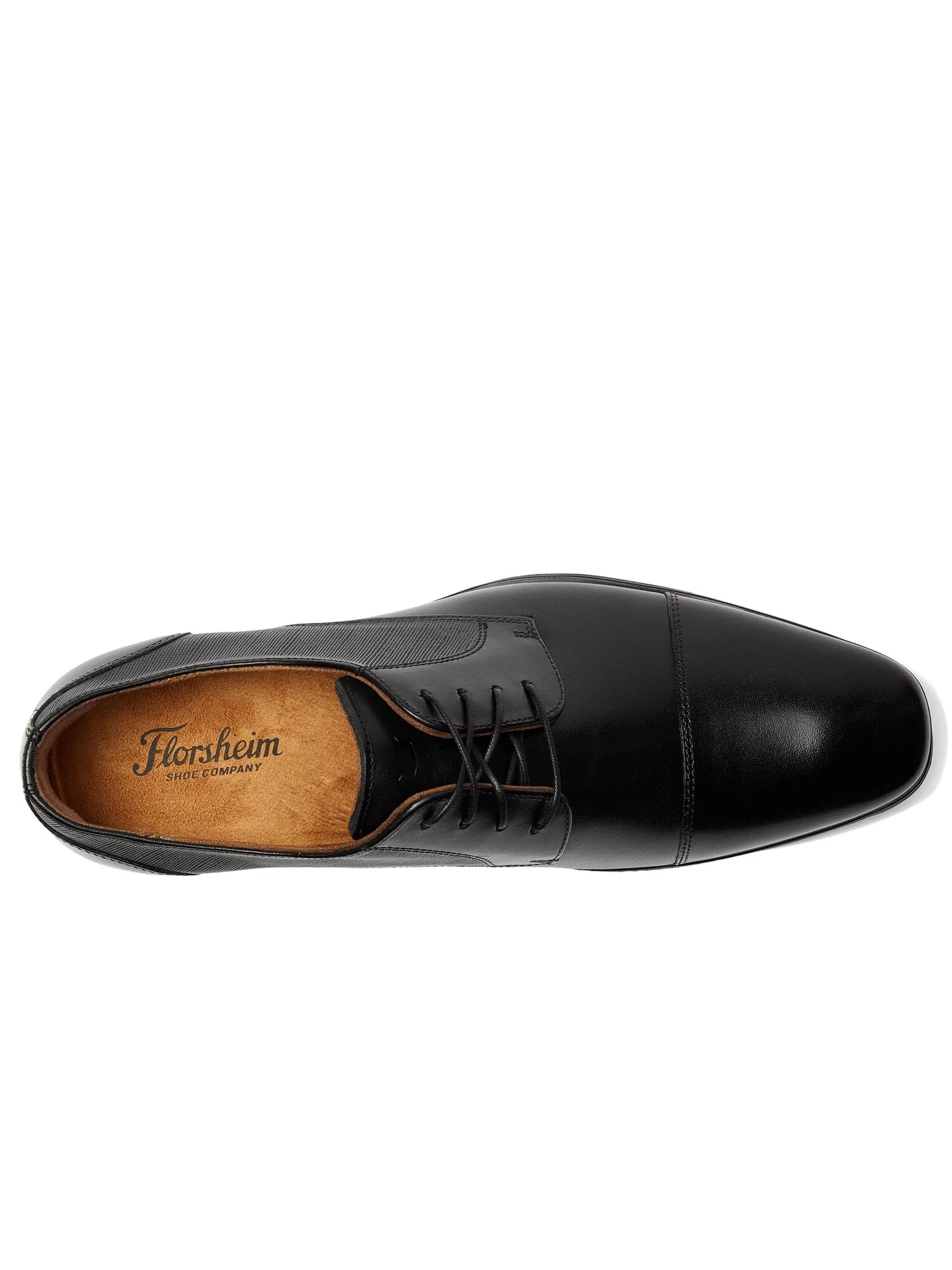 Классические мужские оксфорды Florsheim Jackson Cap Toe — изображение 2 из 4, черный