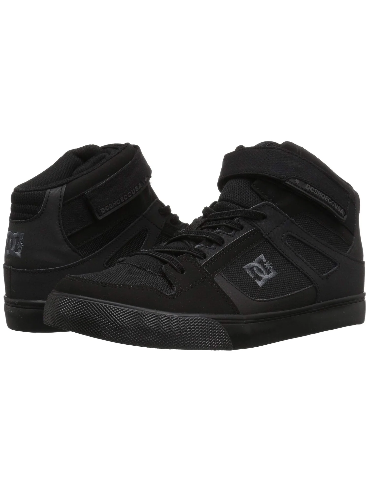 Кроссовки DC Kids Pure High-Top EV (Little Kid/Big Kid) — изображение 2 из 7, черный