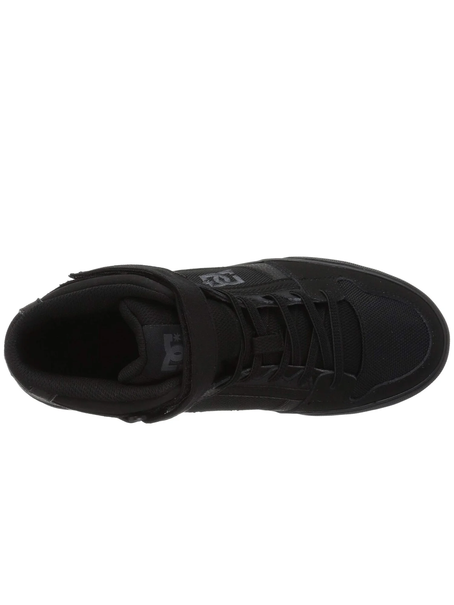 Кроссовки DC Kids Pure High-Top EV (Little Kid/Big Kid) — изображение 4 из 7, черный
