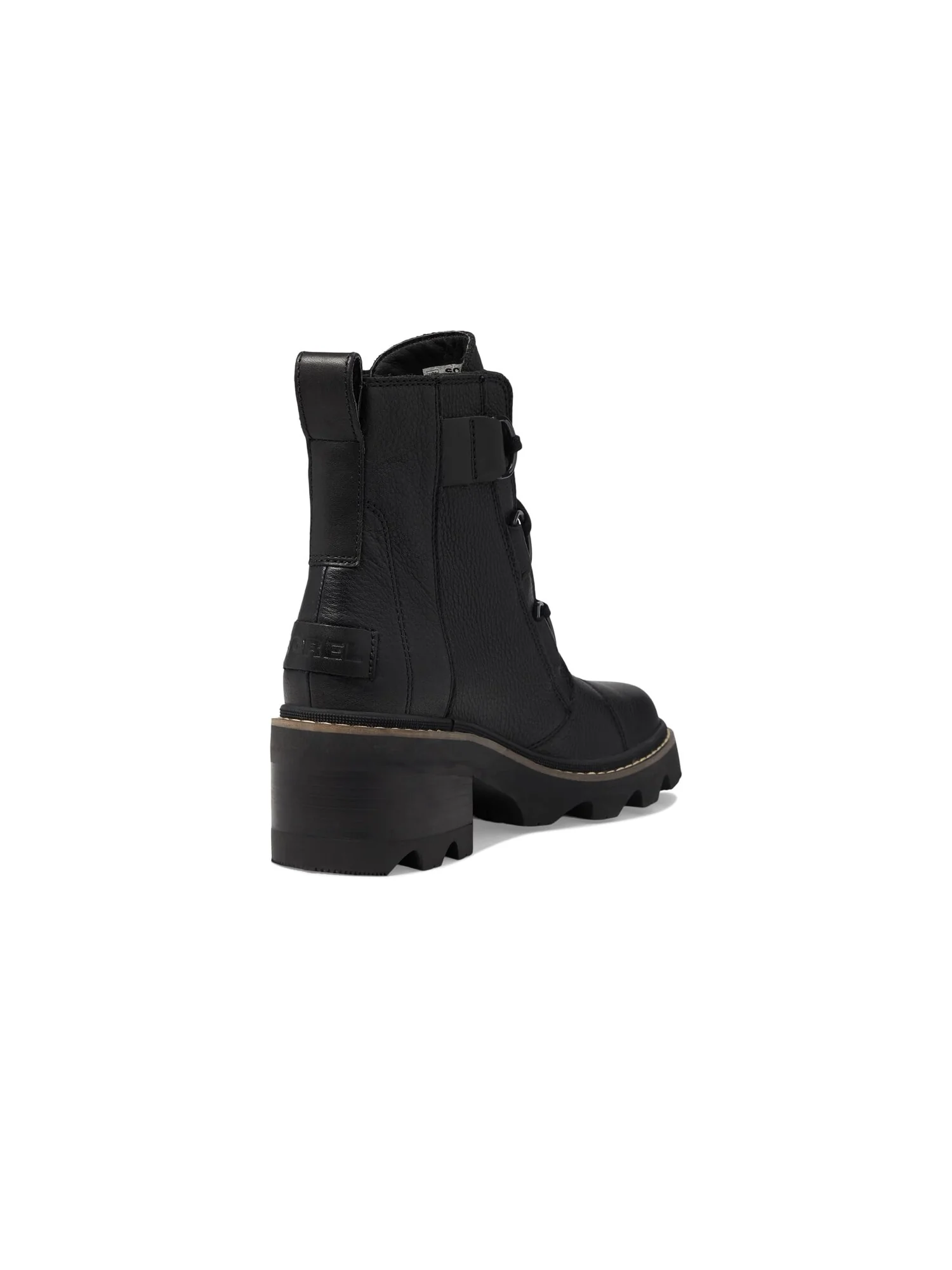 Ботинки женские Sorel Joan Now Lace из натуральной кожи — изображение 3 из 4, черный