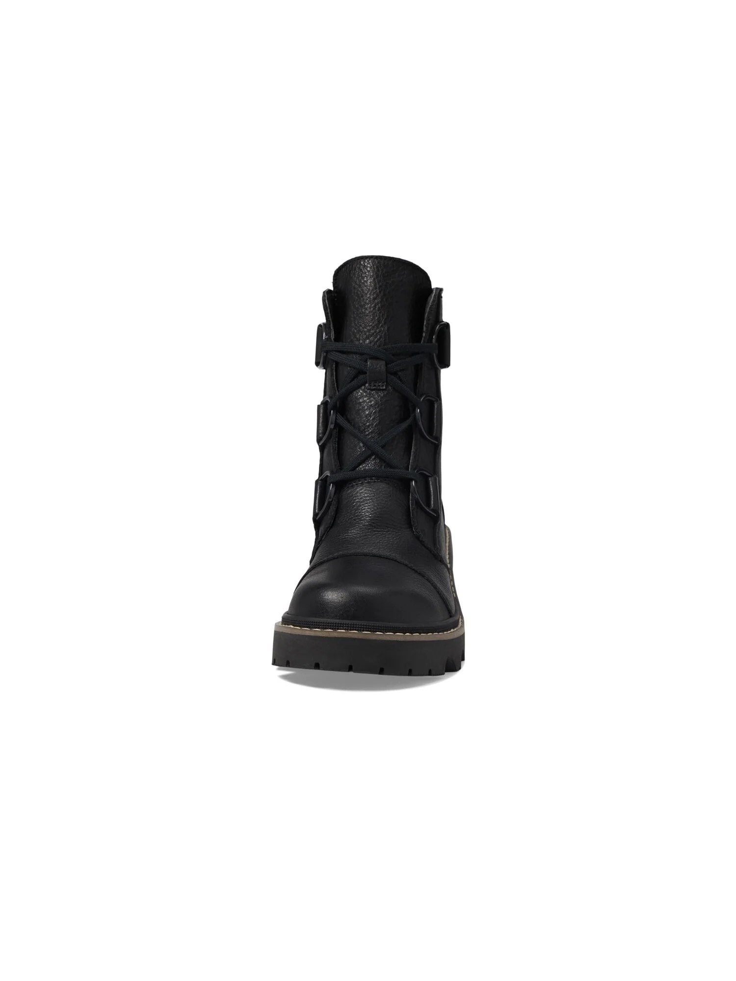 Ботинки женские Sorel Joan Now Lace из натуральной кожи — изображение 4 из 4, черный