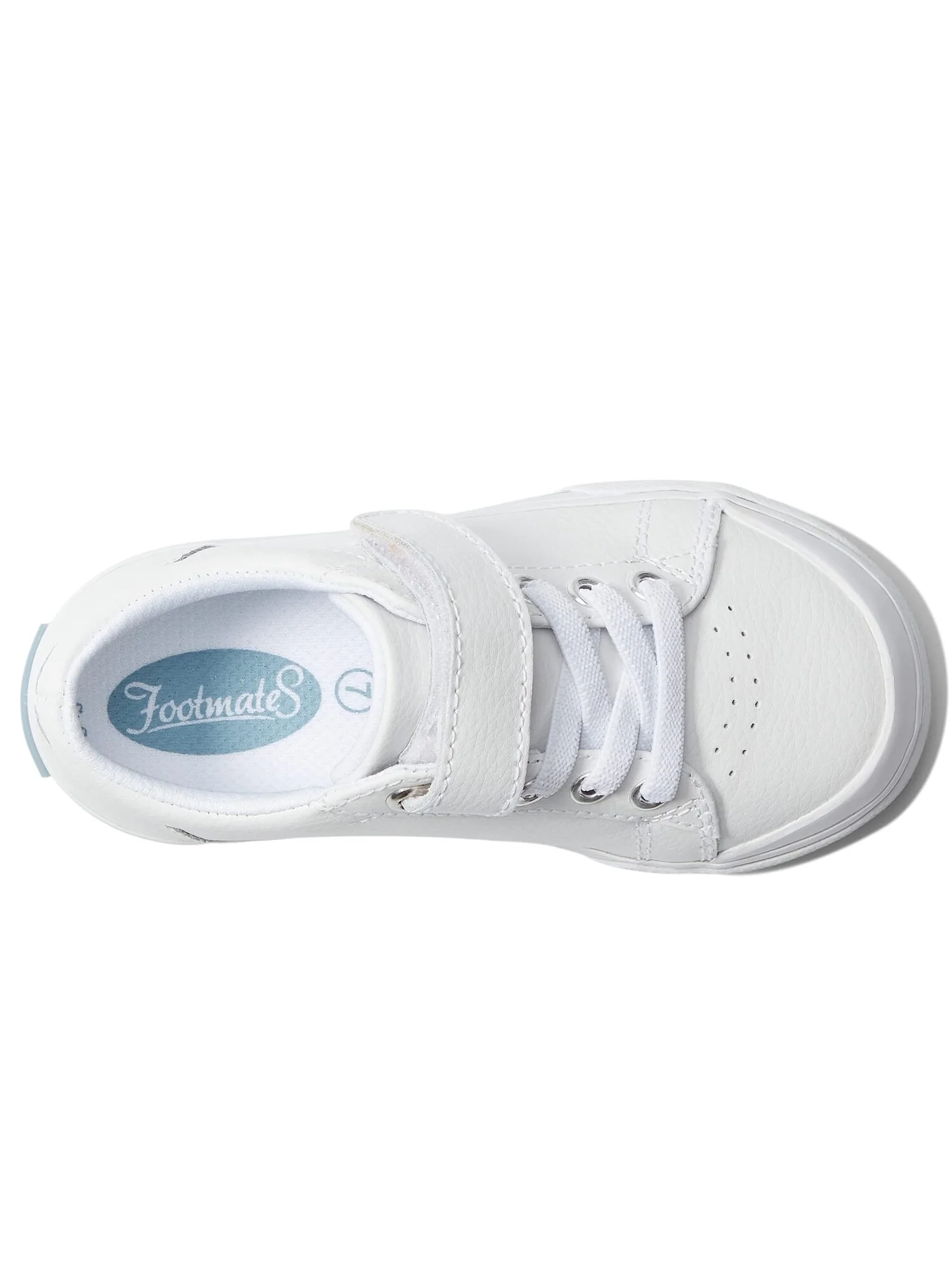 Кроссовки FootMates Reese (Infant/Toddler/Little Kid) — изображение 4 из 6, белый