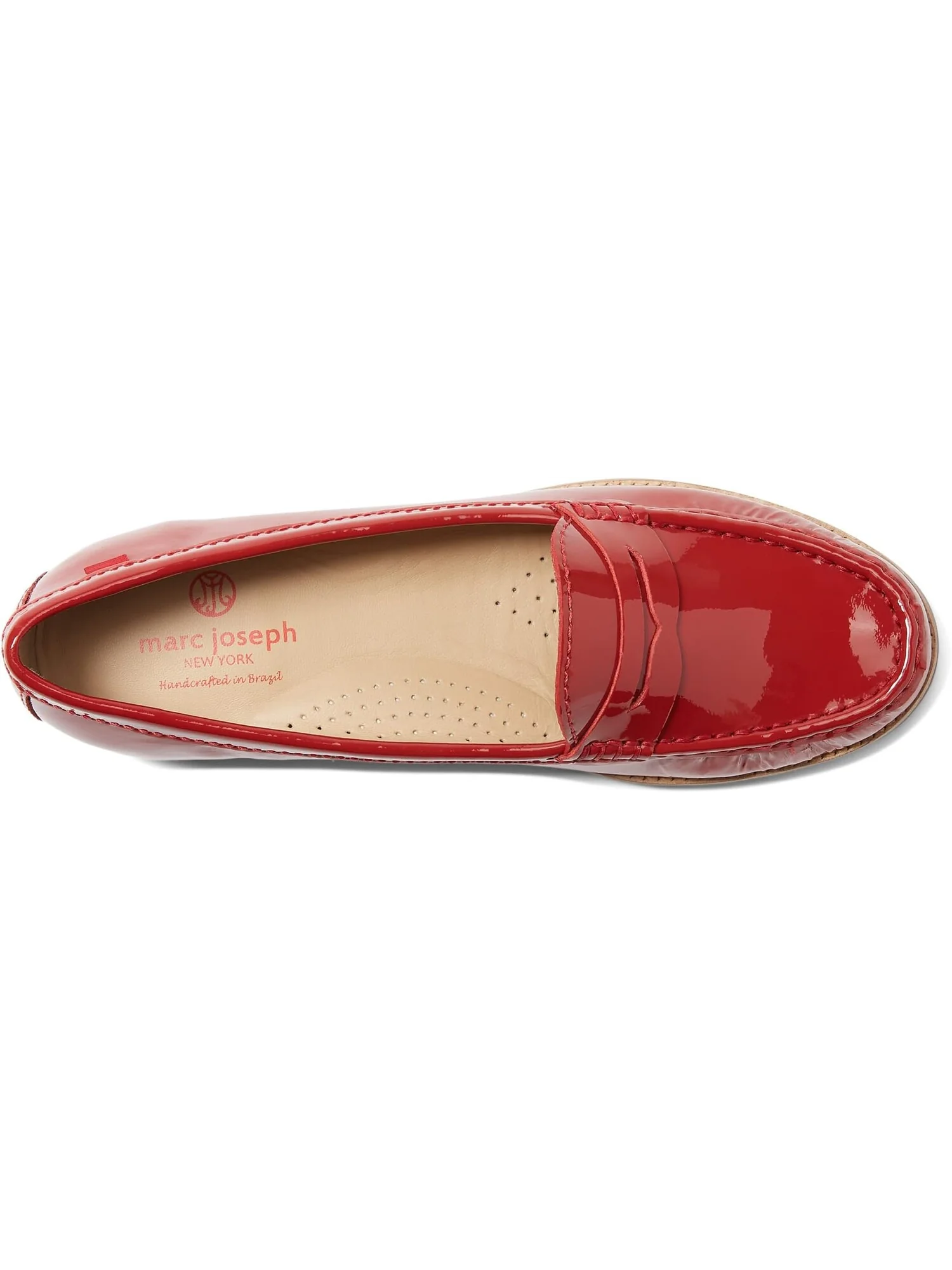 Лоферы East Village Marc Joseph New York — изображение 2 из 6, красный