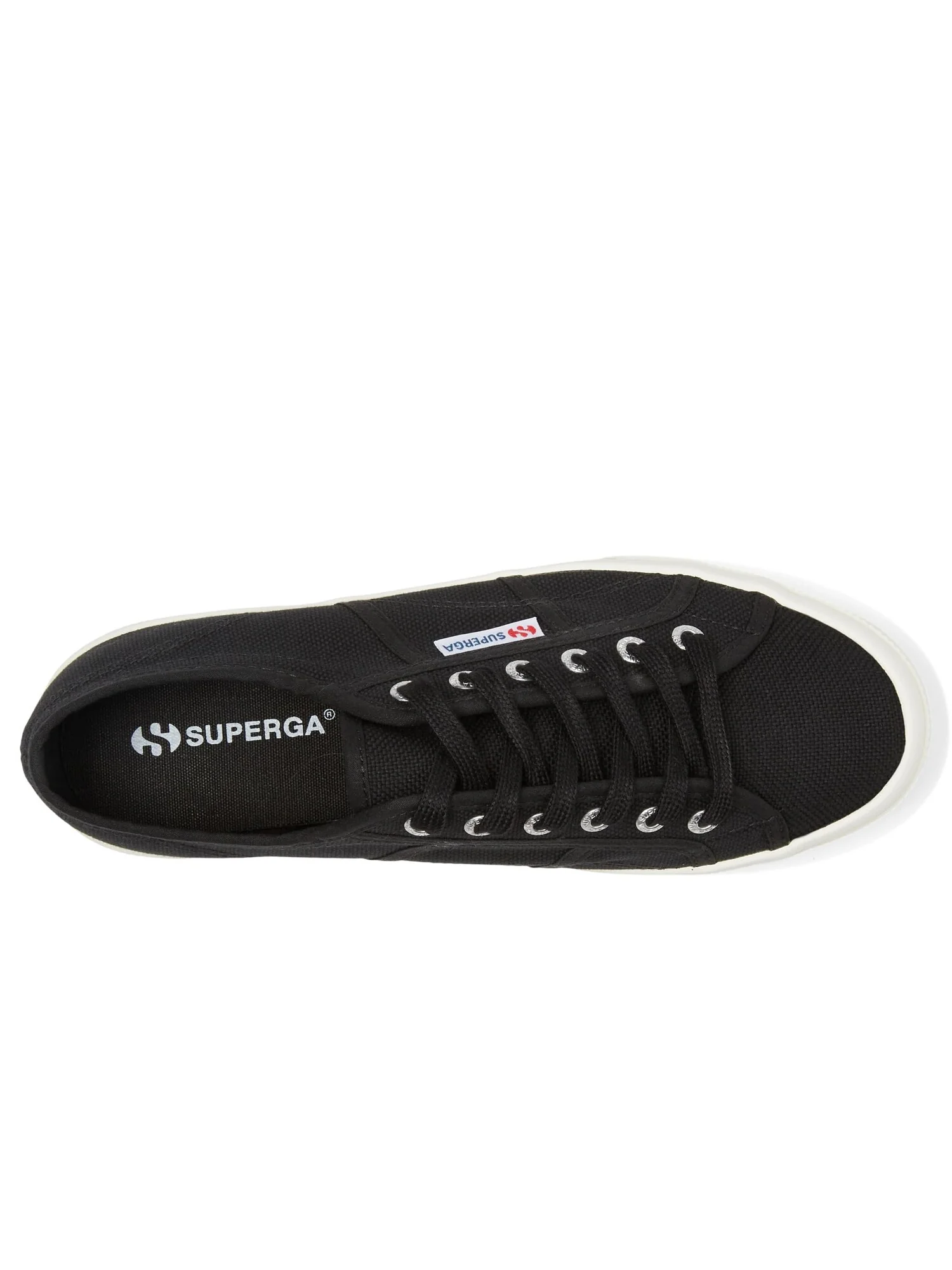 Кроссовки Superga 2740 Platform — изображение 3 из 4, черный