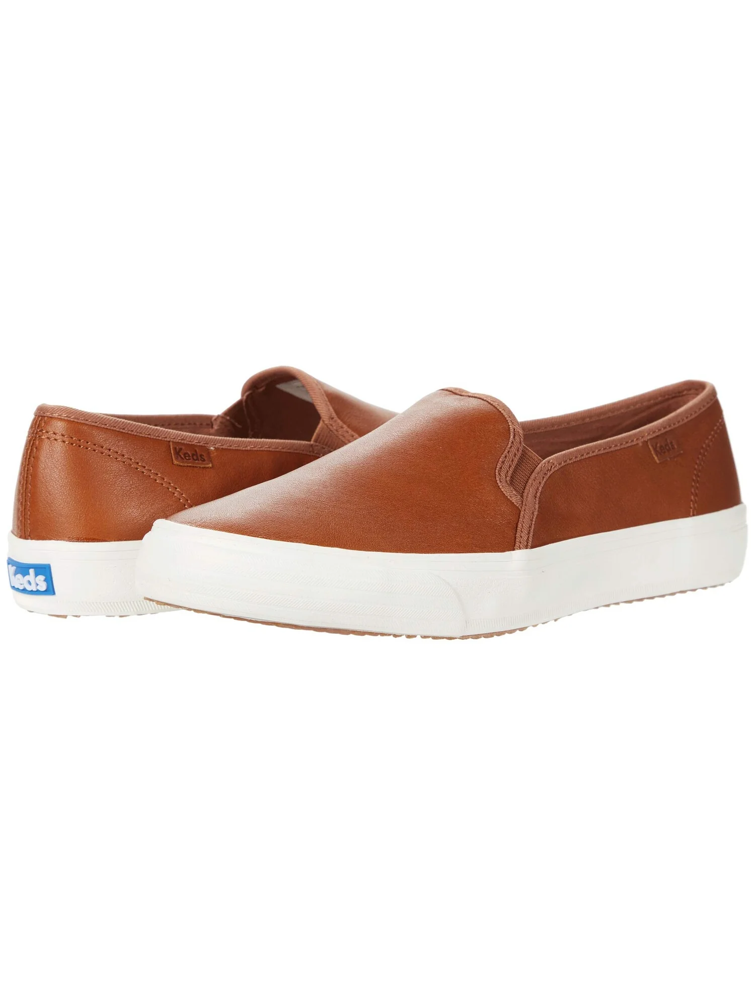 Кроссовки Keds Double Decker Slip On — изображение 4 из 4, коньячный