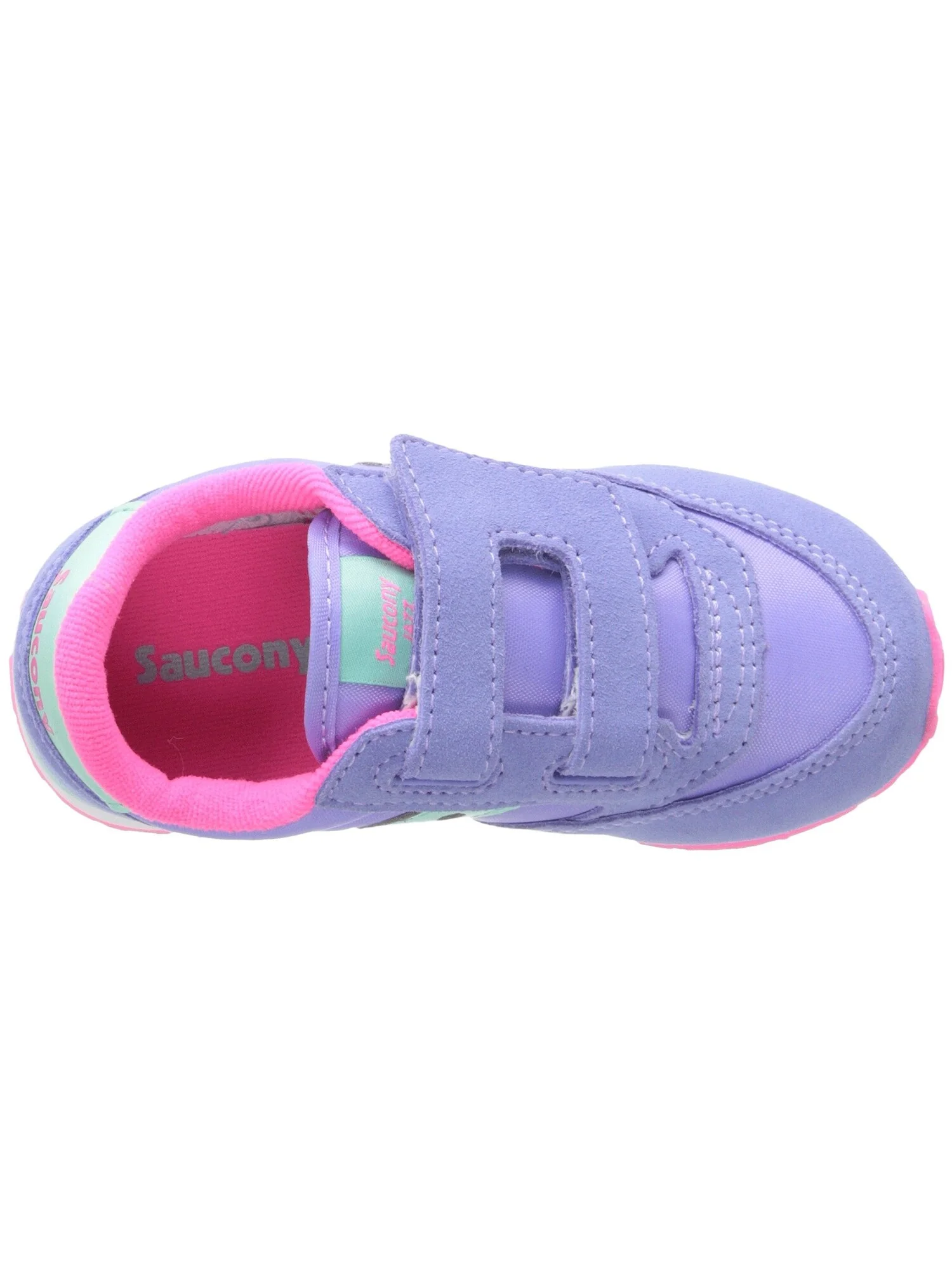 Кроссовки Saucony Kids Originals Jazz Hook & Loop (Toddler/Little Kid) — изображение 5 из 7, серый