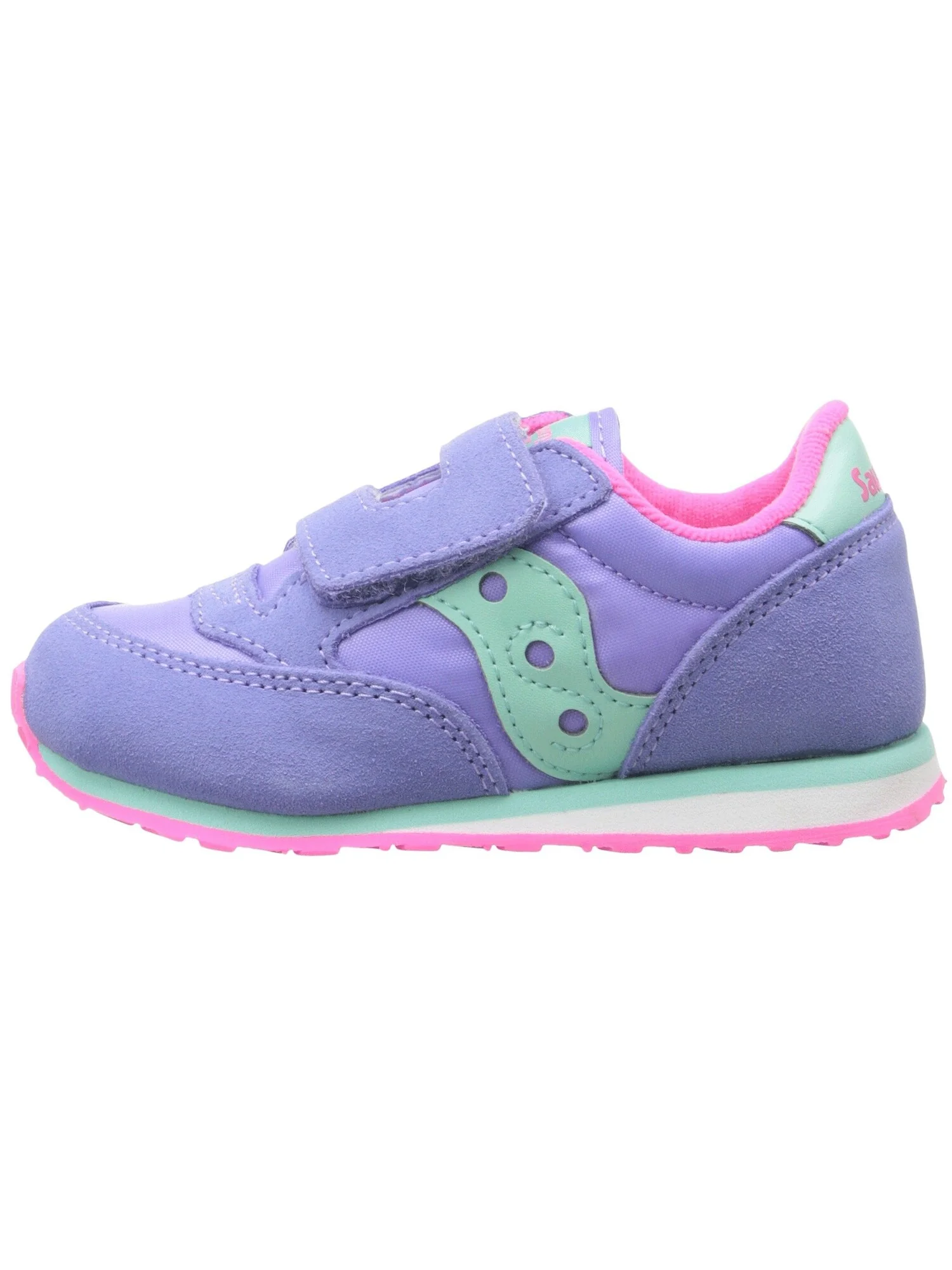 Кроссовки Saucony Kids Originals Jazz Hook & Loop (Toddler/Little Kid) — изображение 7 из 7, серый