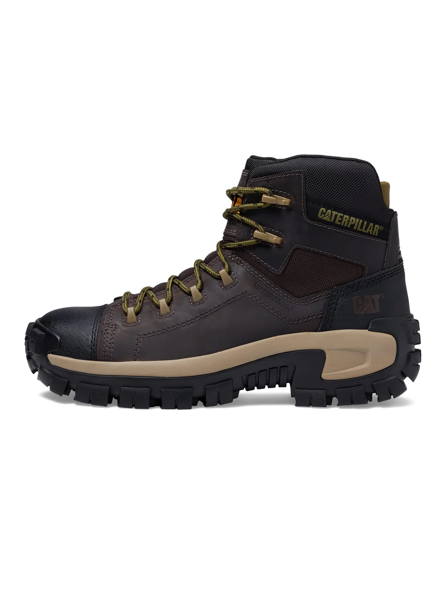 Ботинки Caterpillar Invader Hiker WP CT — изображение 3 из 4, кофейный